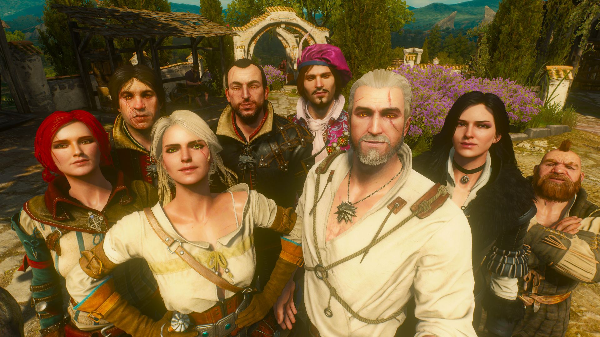 Download background video game, the witcher 3: wild hunt, ciri (the witcher), geralt of rivia, triss merigold, yennefer of vengerberg, the witcher