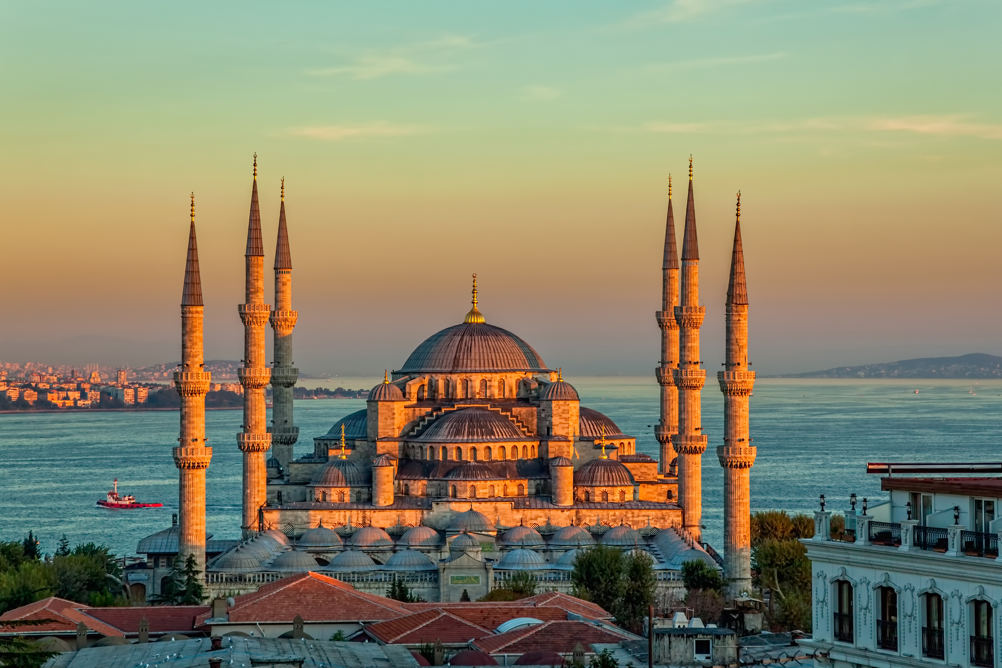 409300 скачать обои архитектура, стамбул, турция, мечеть, мечеть султана ахмеда, религиозные, здание, купол, мечети - заставки и картинки бесплатно