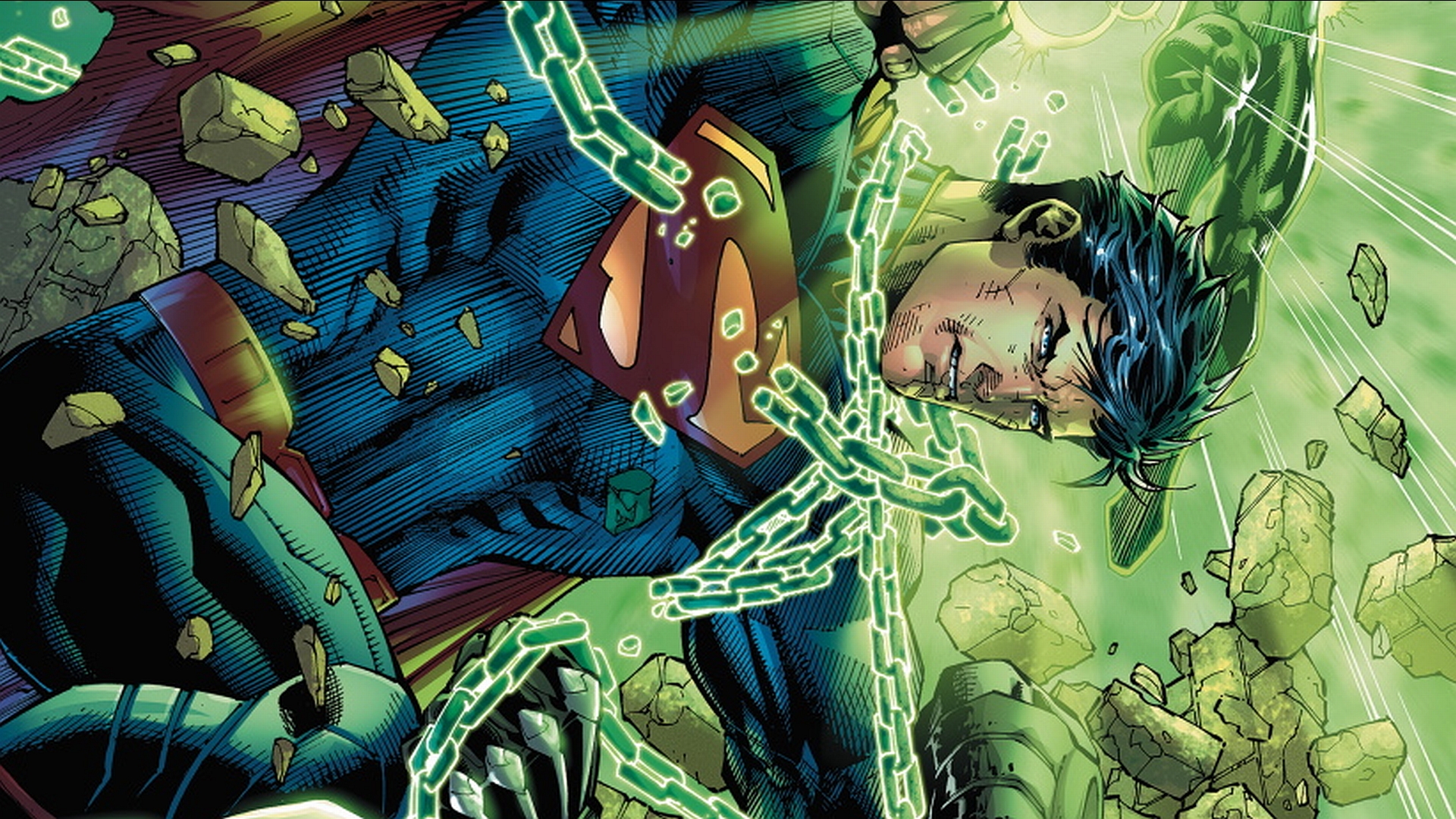 comics, justice league, dc comics, kryptonite, superman for android
