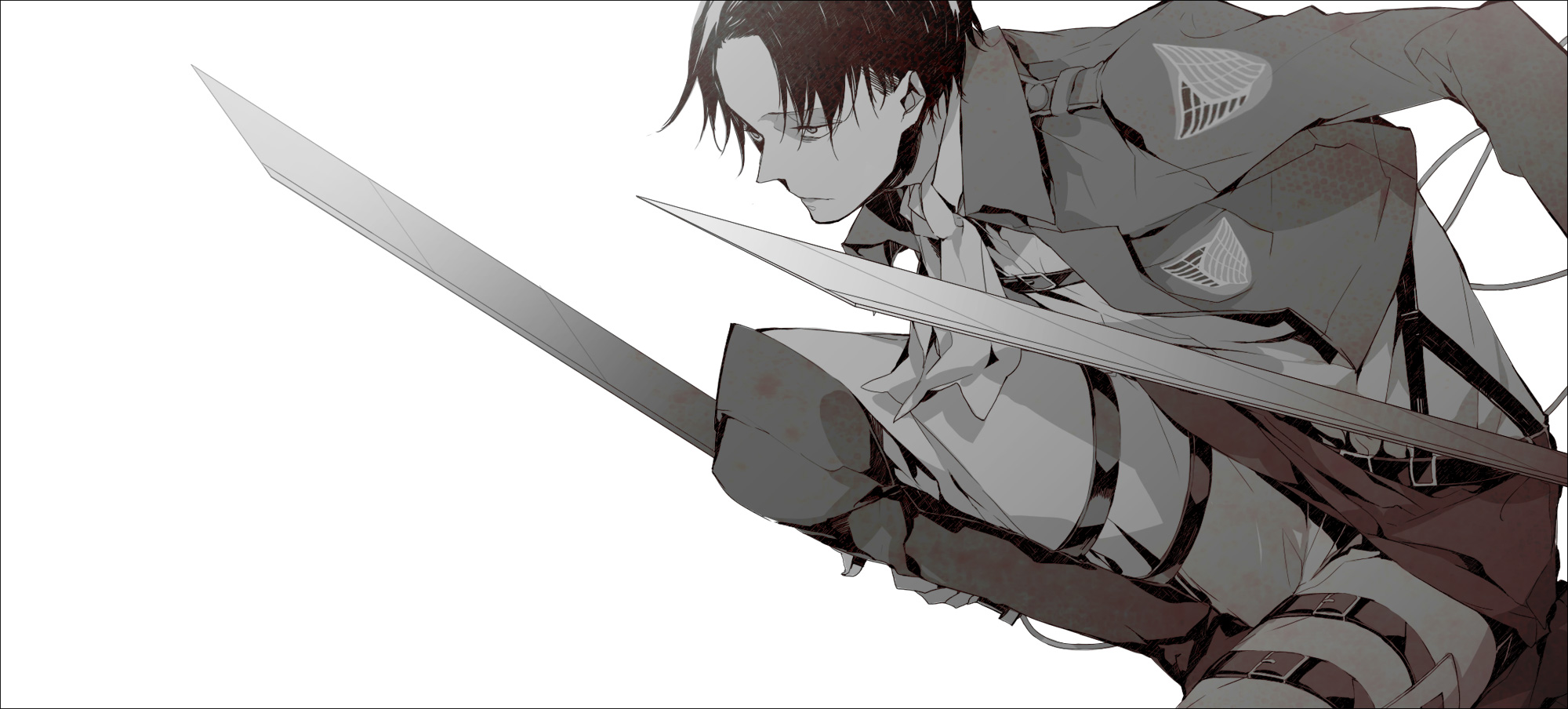 This Is An Anime Wallpaper Of A Man Background, Levi Profile Picture  Background Image And Wallpaper for Free Download