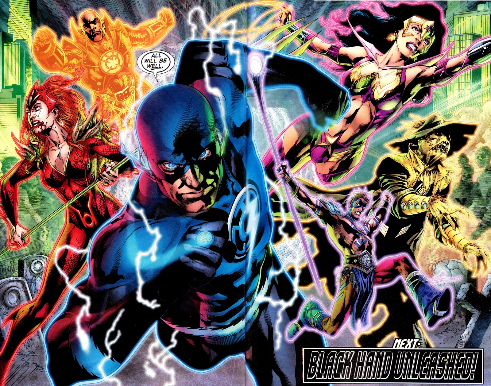 Download mobile wallpaper Comics, Blackest Night, Wonder Woman, Scarecrow (Batman) for free.