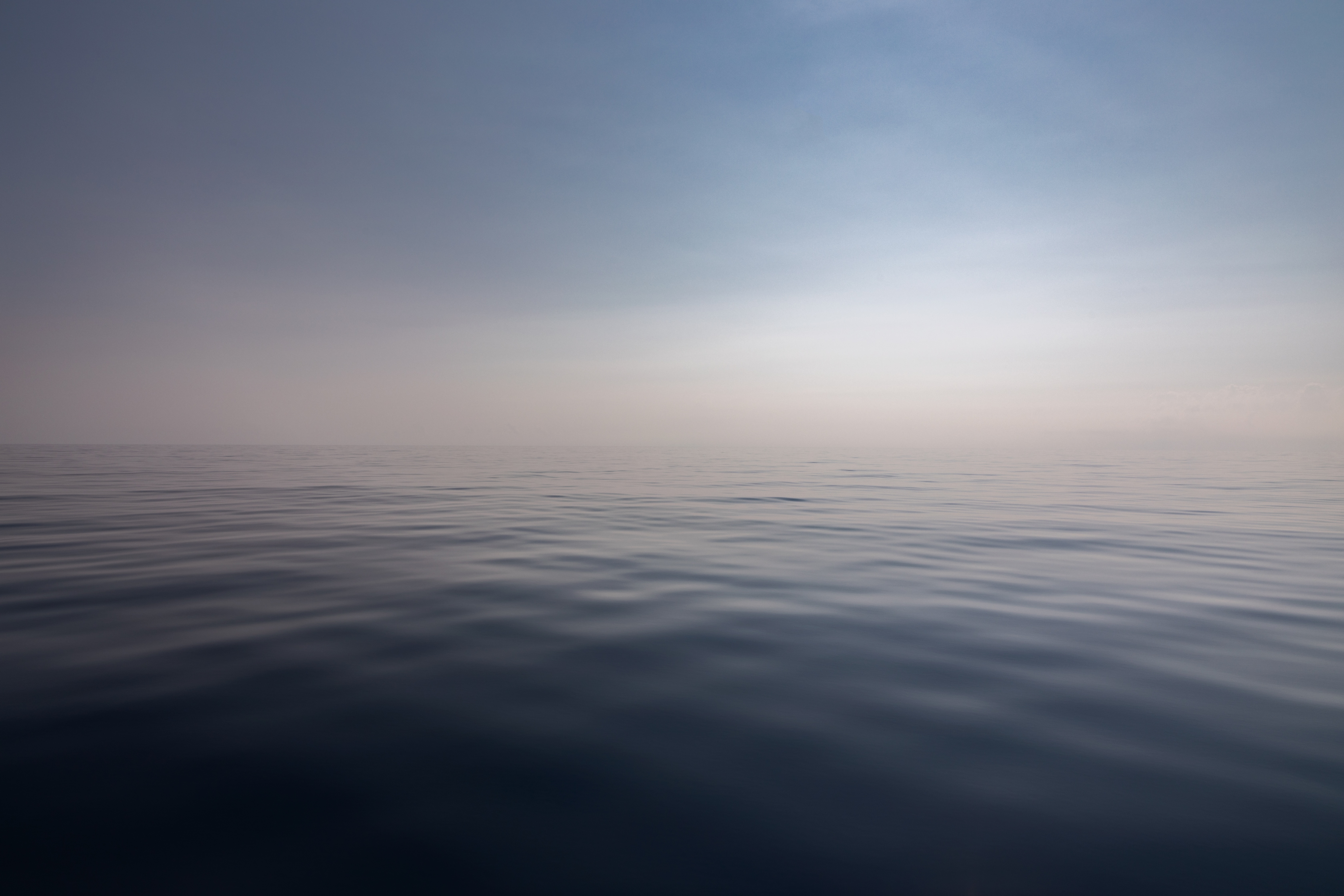 Download mobile wallpaper Horizon, Sky, Sea, Nature, Dark for free.