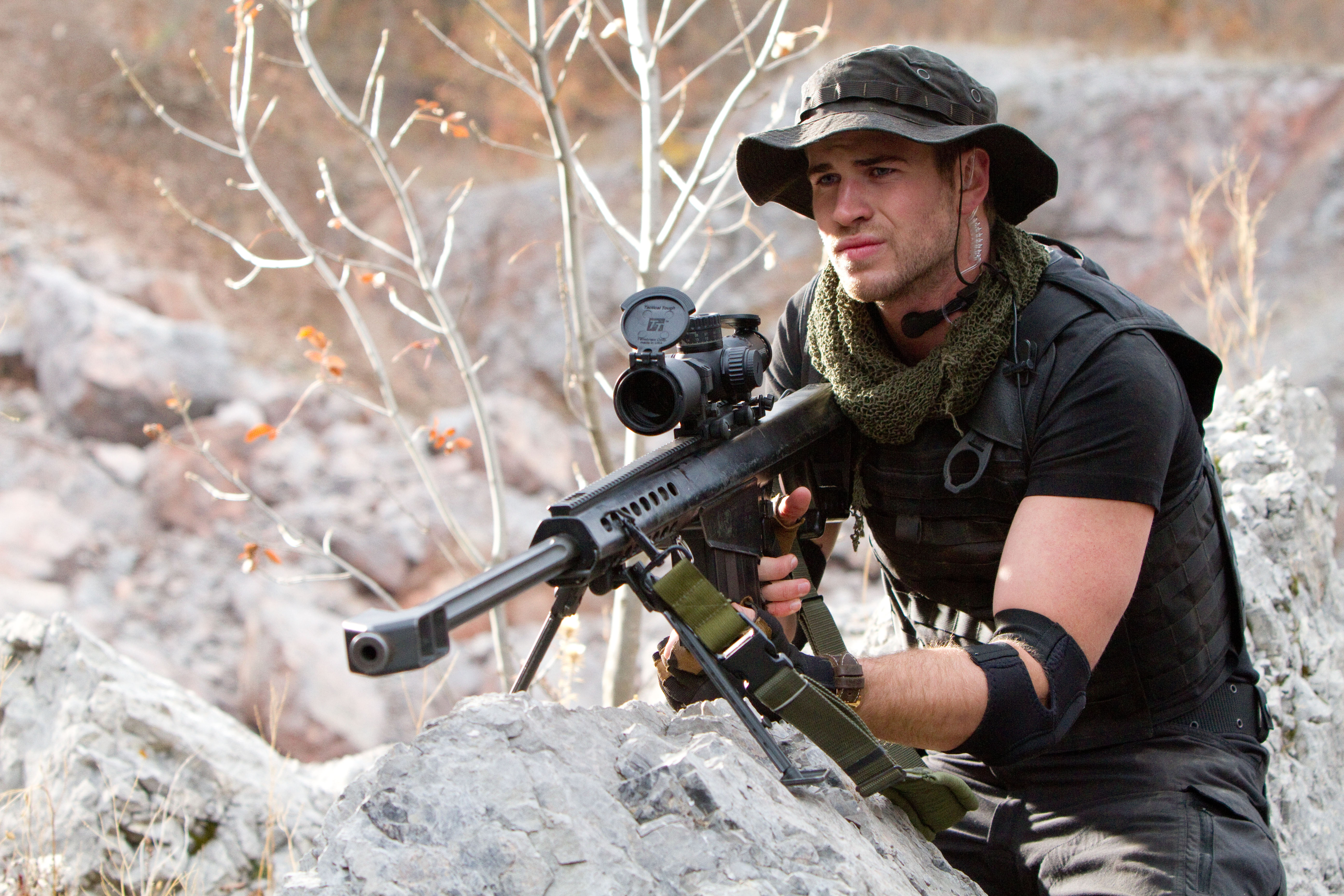 movie, the expendables 2, billy (the expendables), liam hemsworth, the expendables