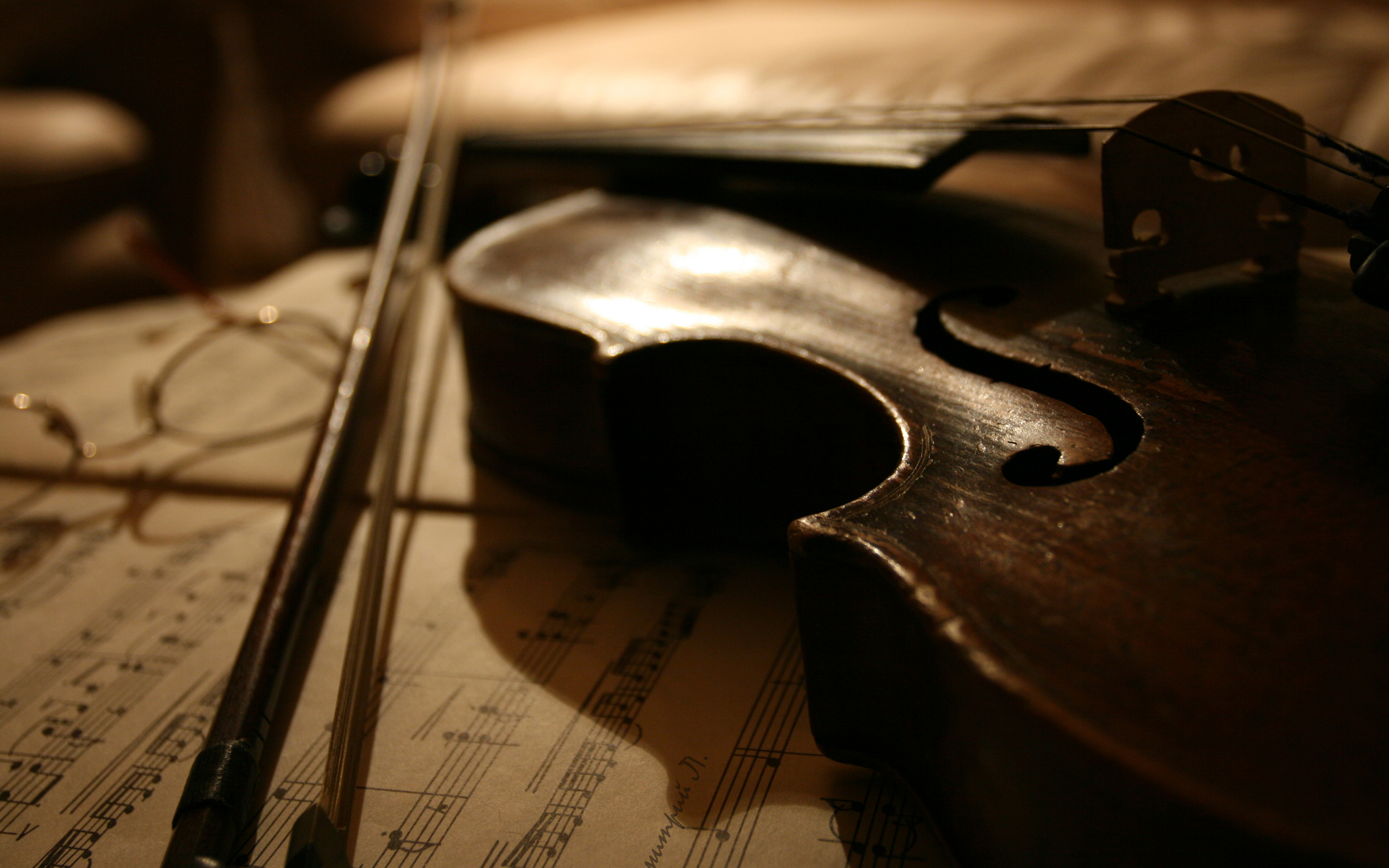 violin, music HD wallpaper