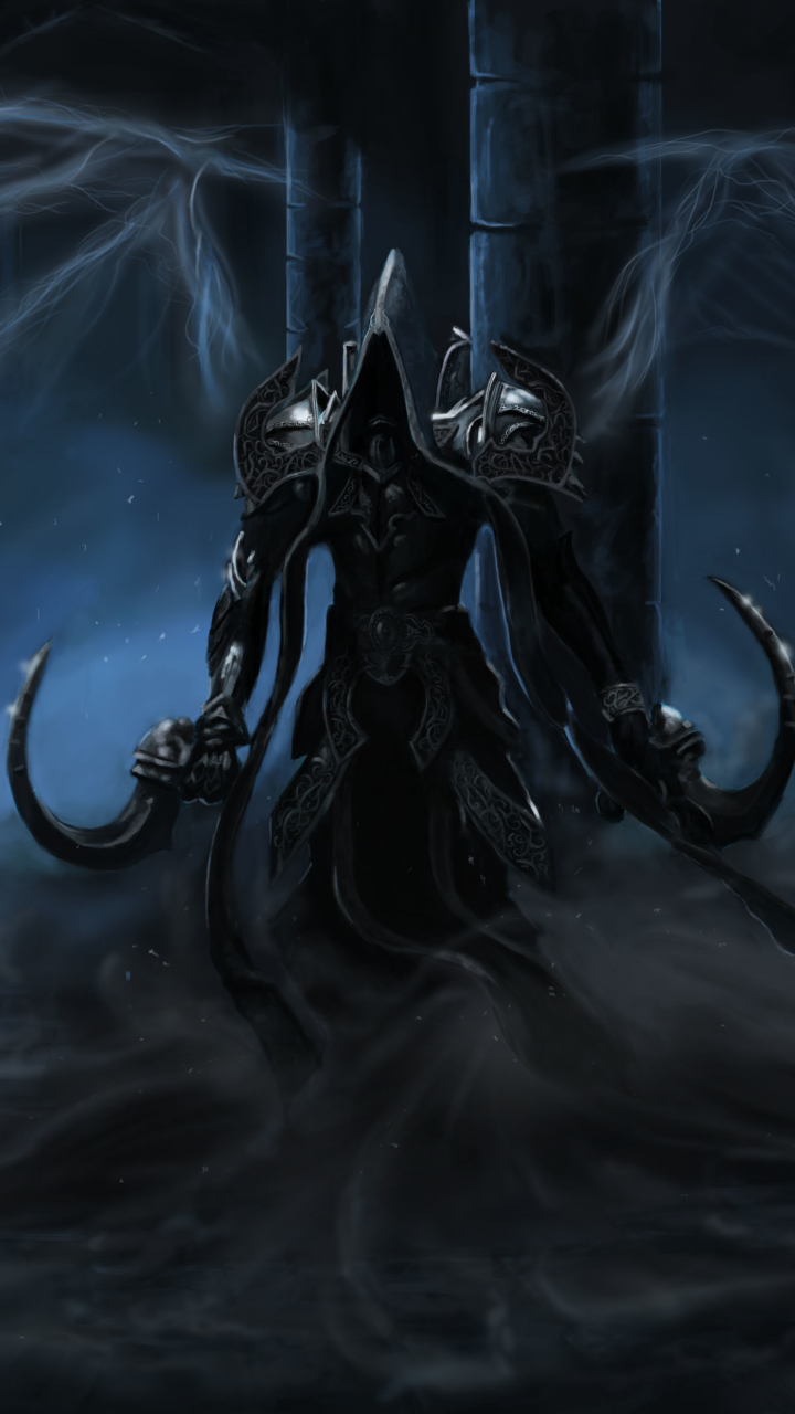 Wallpaper darkness, demons, Diablo 3, Diablo III: Reaper of Souls, Malthael  for mobile and desktop, section игры, resolution 4752x2500 - download