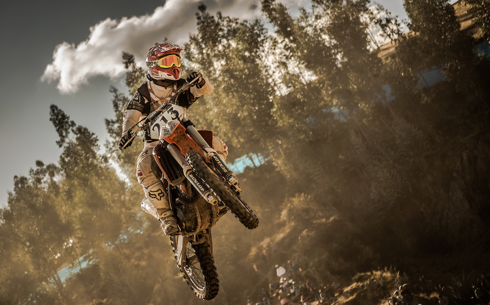 motocross, sports, motorcycle HD wallpaper