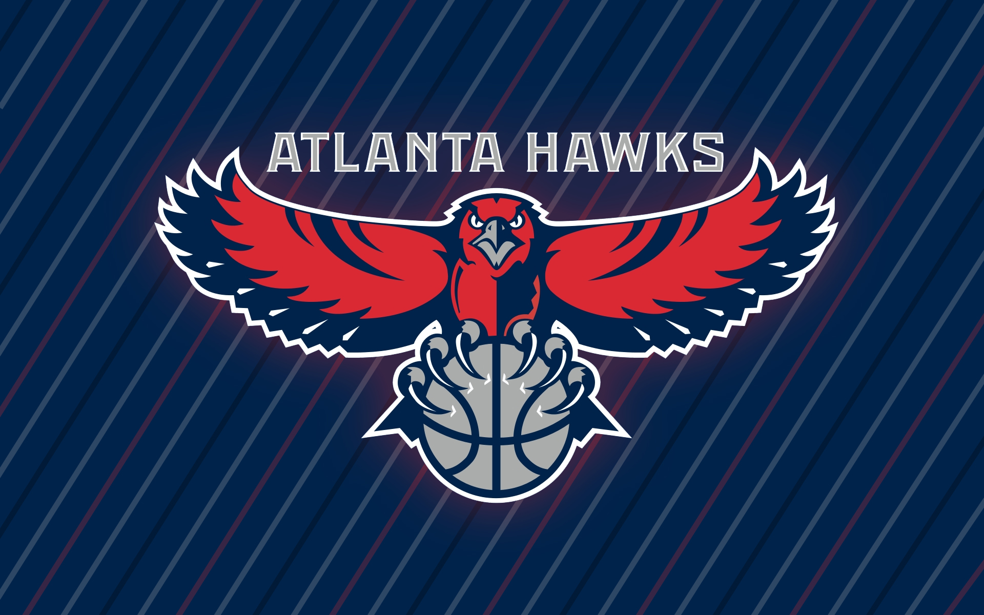 NBA Atlanta Hawks Poster Illustration Design for Mobile Wallpaper 720p   Ken Osh Tan