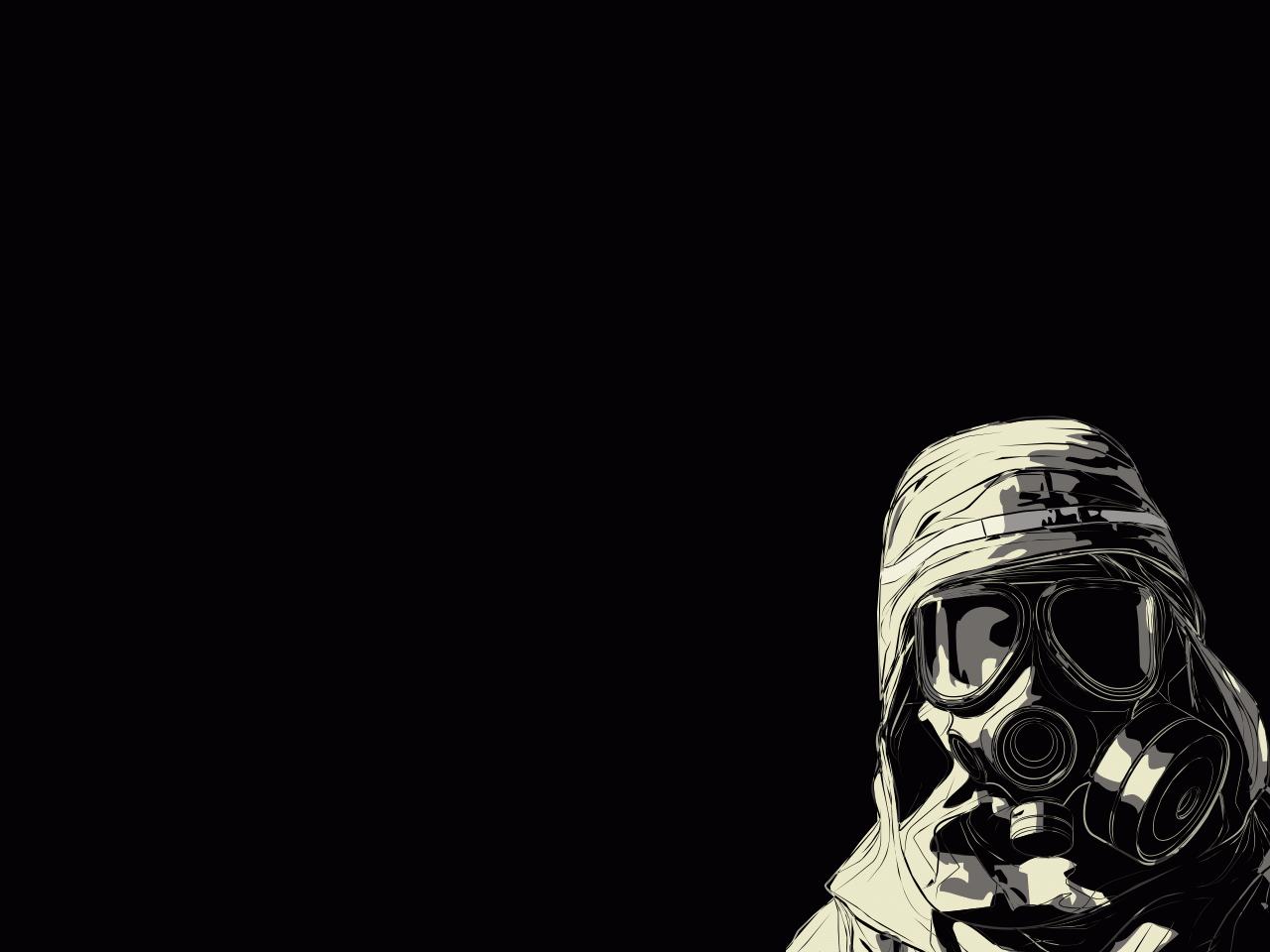military, gas mask HD wallpaper