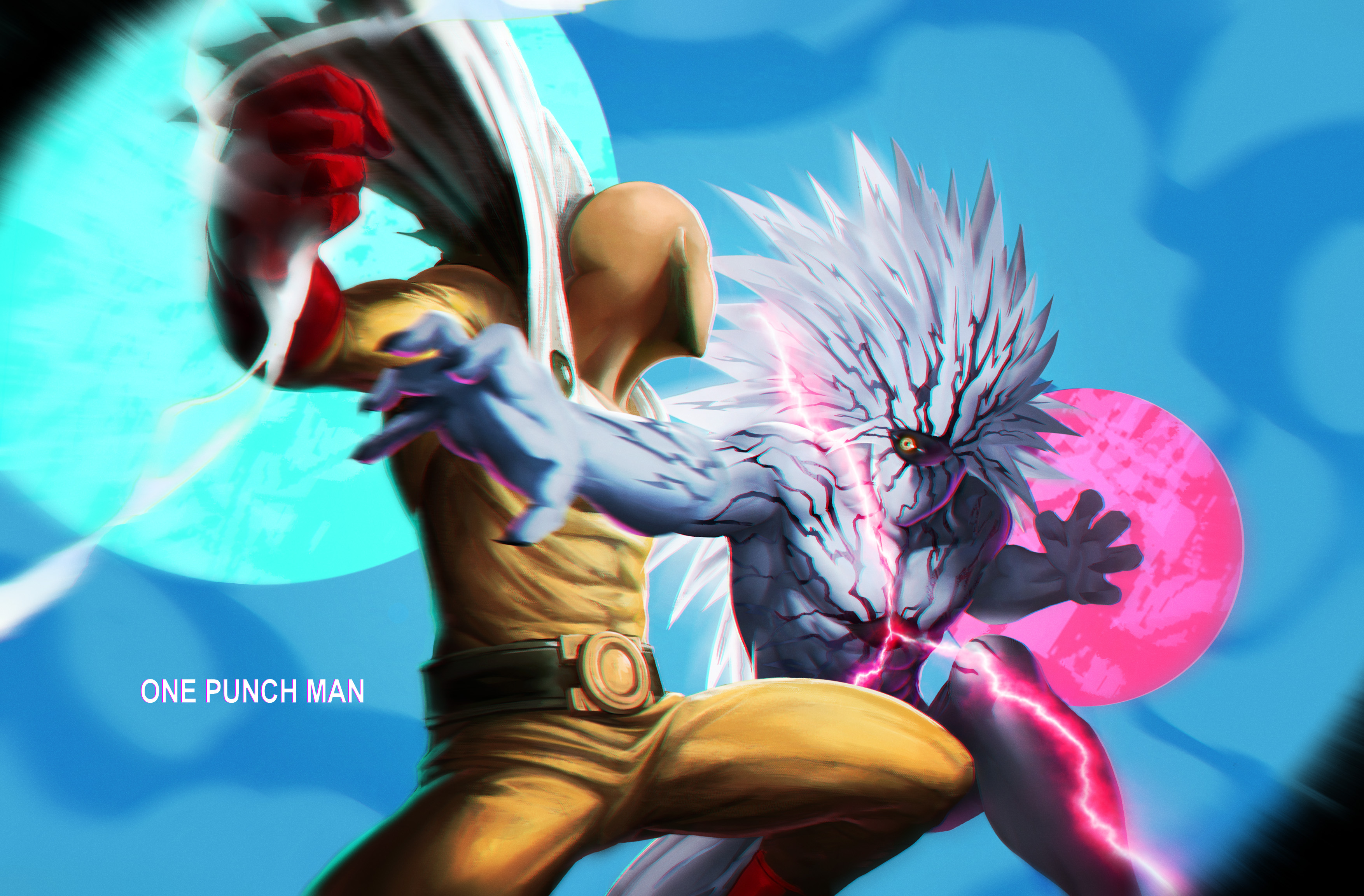 Saitama (One Punch Man)  8k Backgrounds