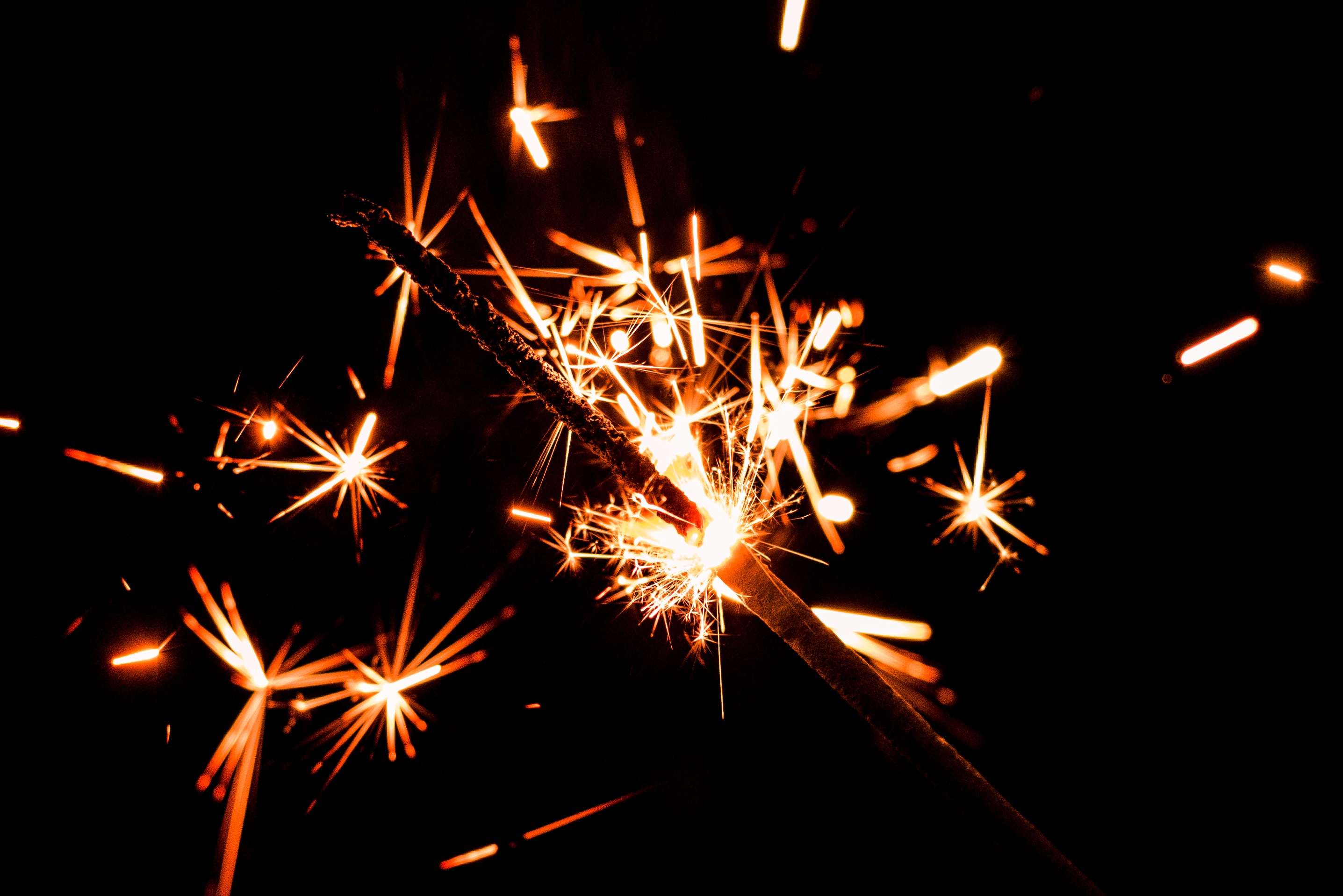 holidays, sparks, holiday, dark background, sparkler cell phone wallpapers