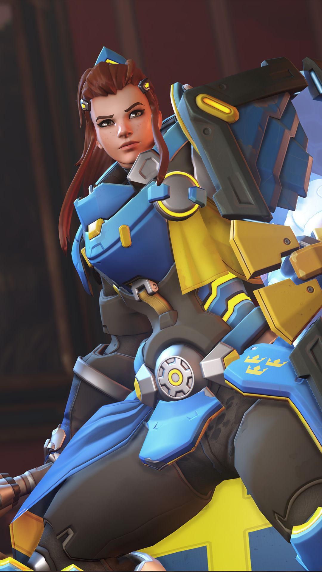 Wallpaper overwatch, brigitte lindholm, video game desktop wallpaper, hd  image, picture, background, a1091e | wallpapersmug