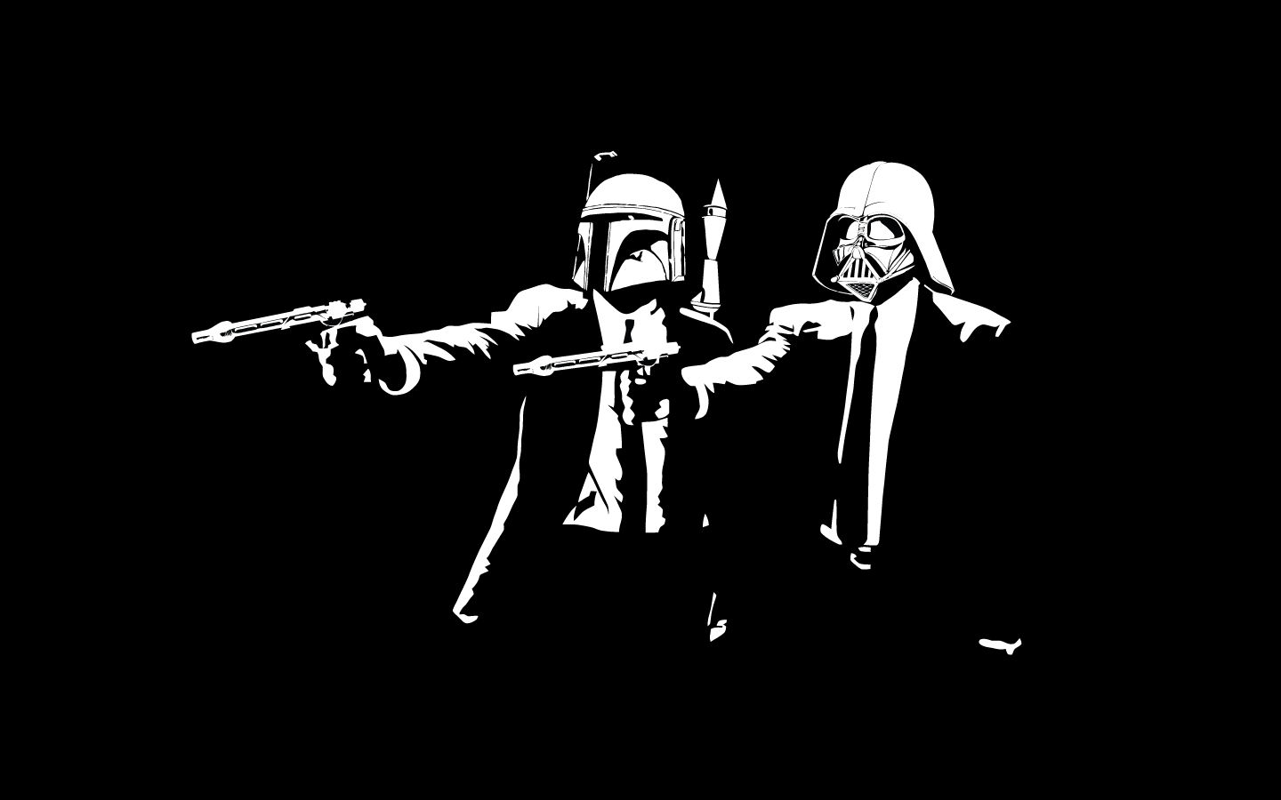 crossover, star wars, movie, pulp fiction iphone wallpaper