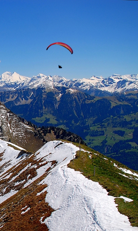 HD wallpaper sports, paragliding