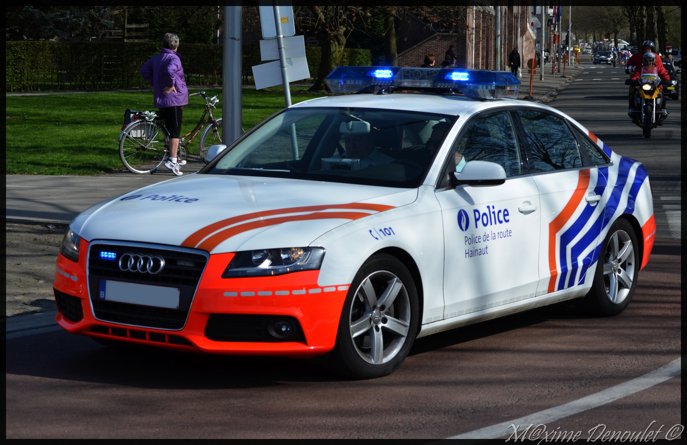 Audi A4 Police Car