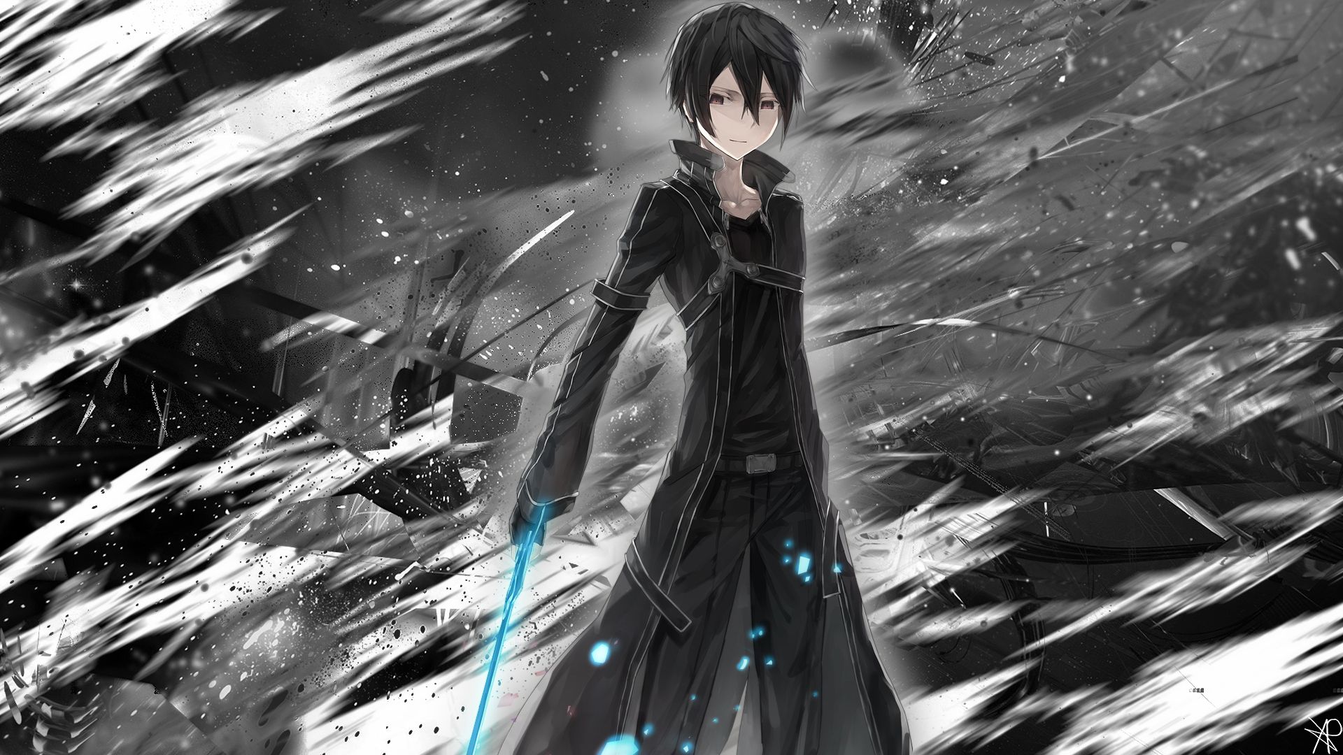 HD desktop wallpaper: Anime, Sword Art Online, Kirito (Sword Art Online),  Kazuto Kirigaya download free picture #391759