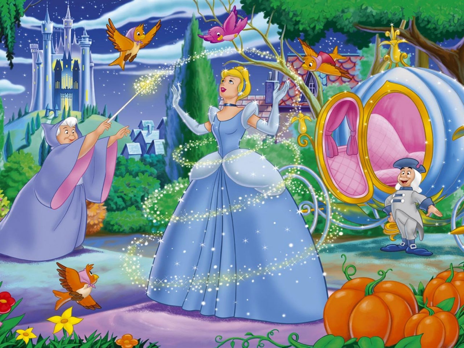 Cinderella (1950) wallpapers for desktop, download free Cinderella (1950)  pictures and backgrounds for PC 
