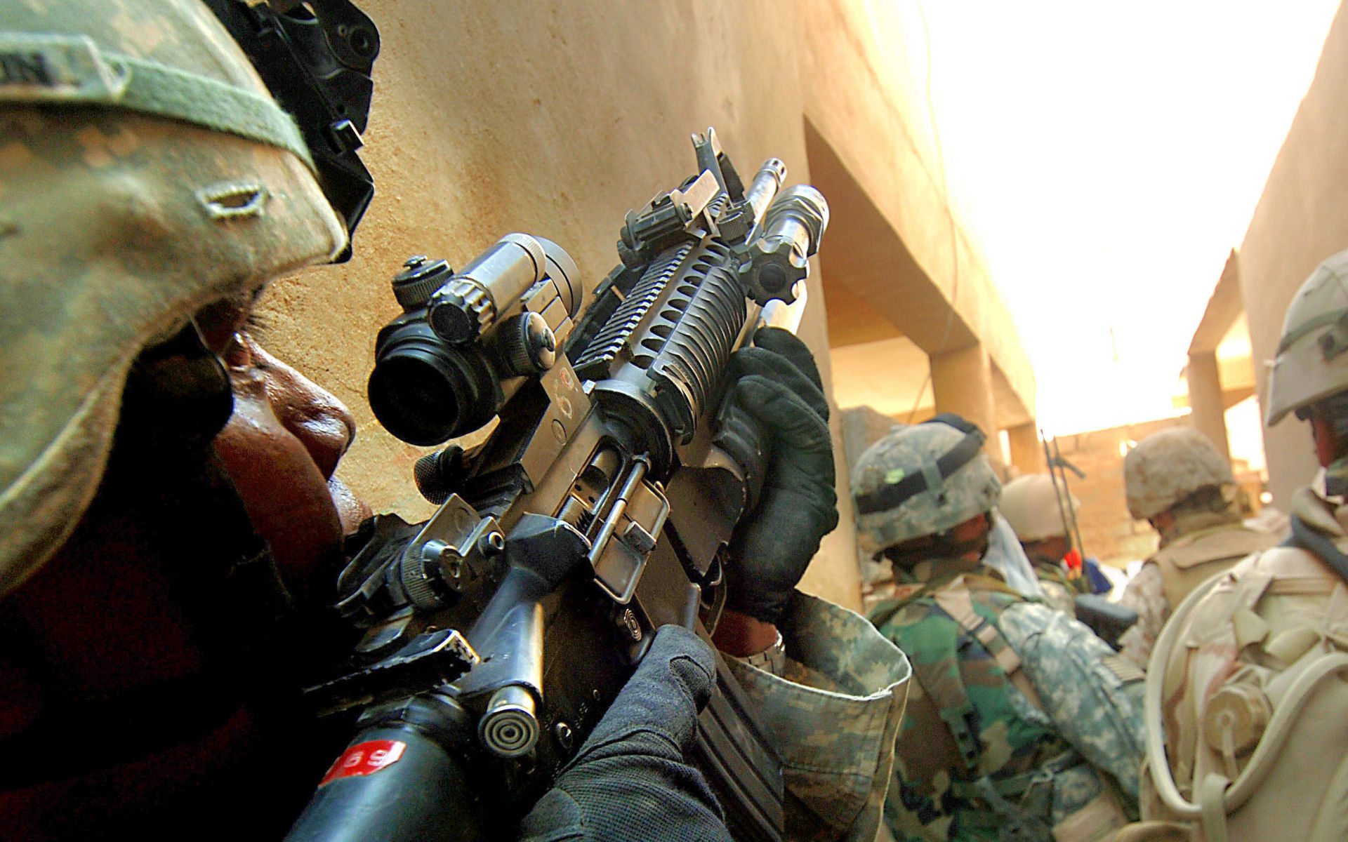 m4 carbine, military, united states army