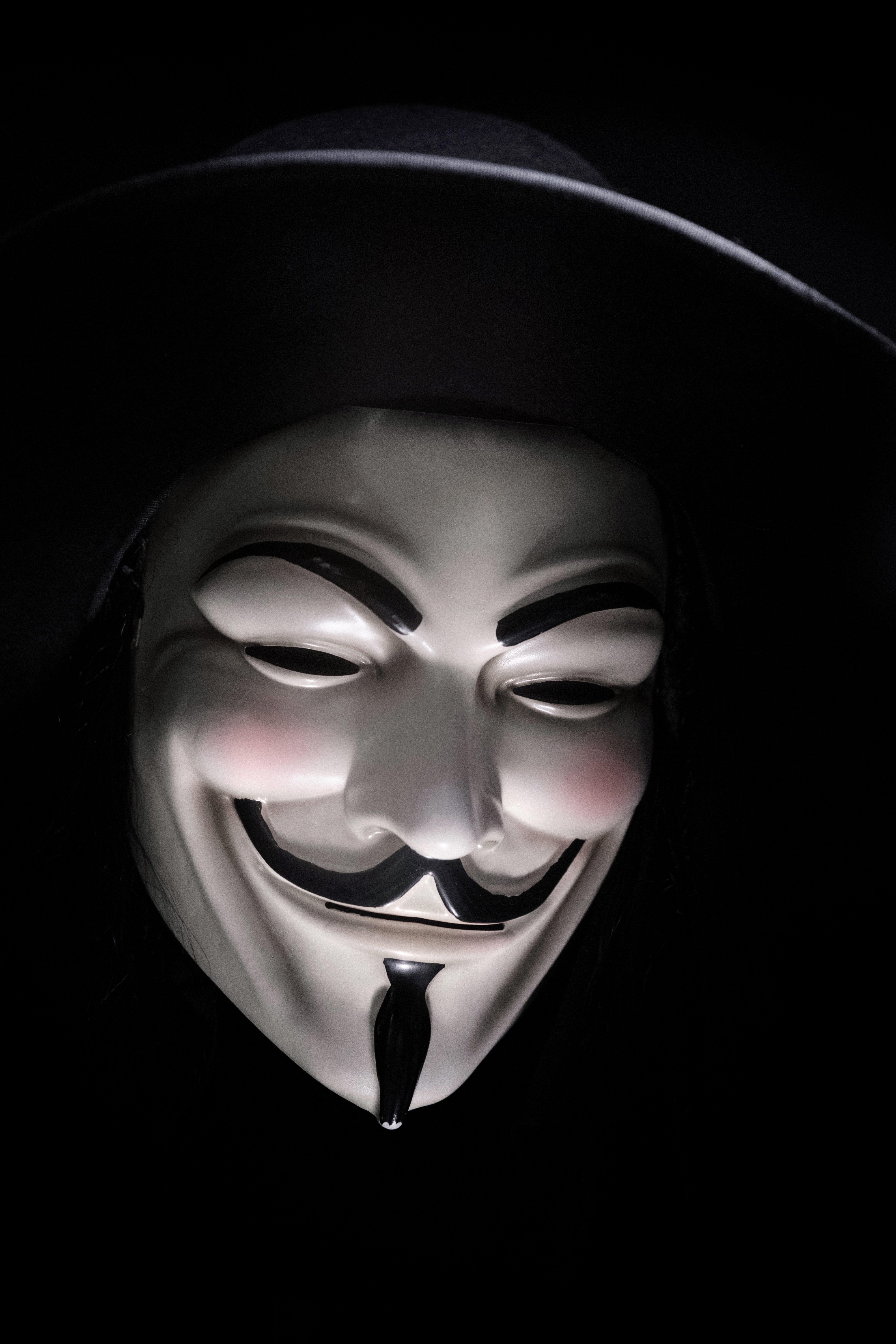 mask, anonymous, hat, dark, miscellanea, miscellaneous HD wallpaper
