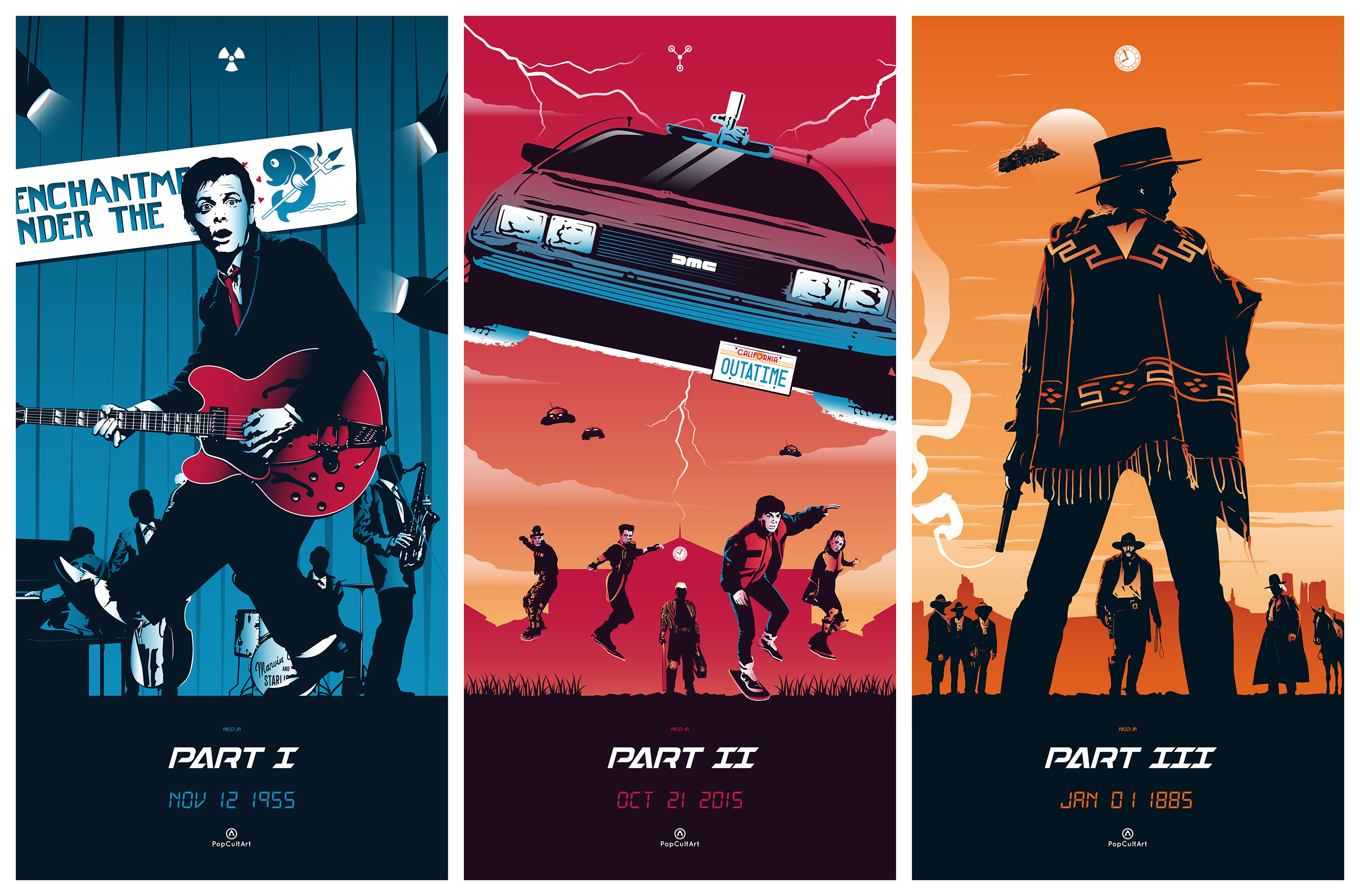Back to the Future: Trilogy постеры