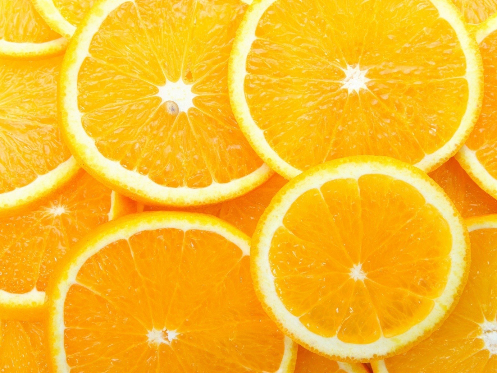 background, fruits, oranges, yellow QHD