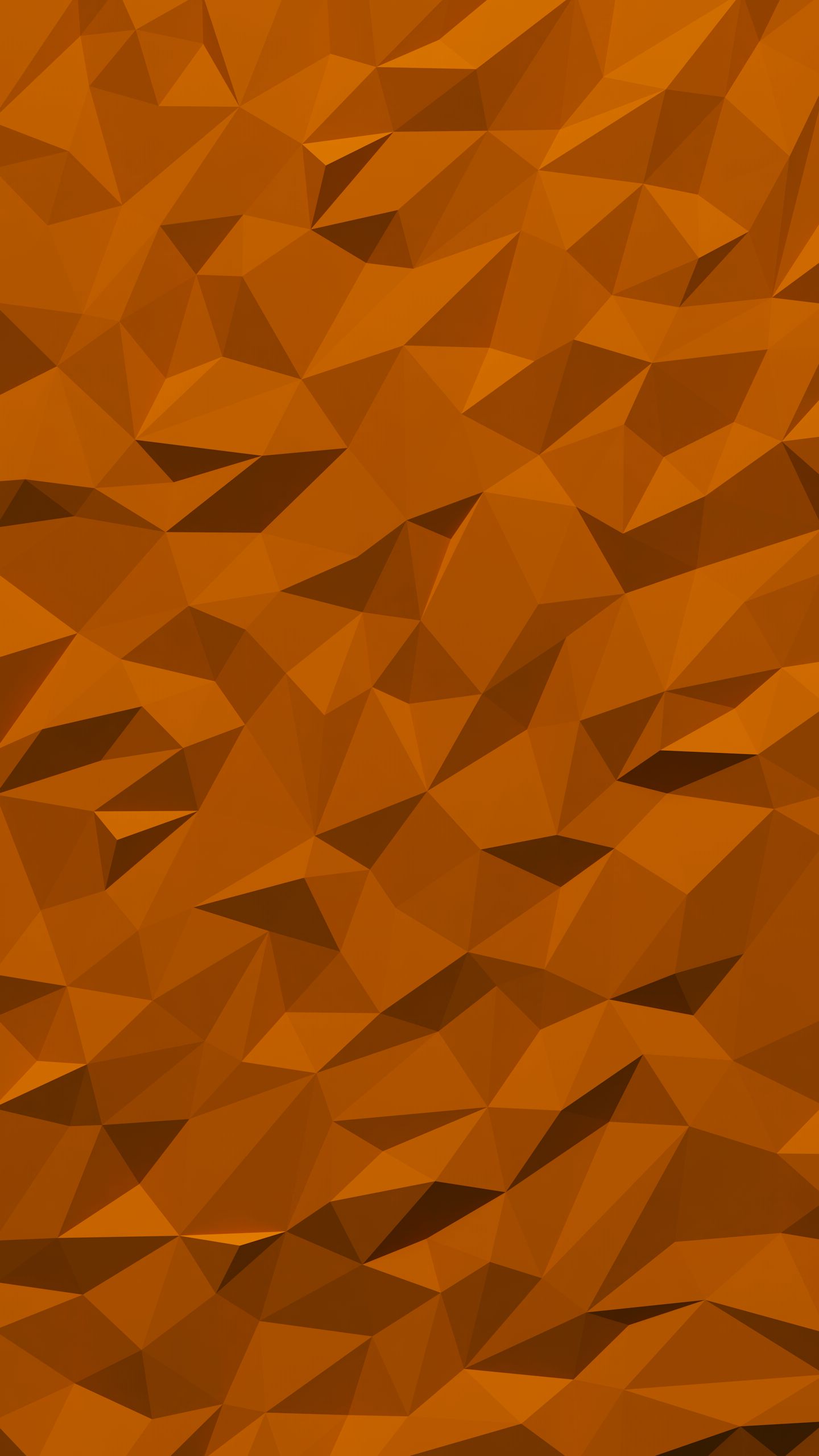 figure, orange, texture, textures, volume, triangles, fragments HD wallpaper