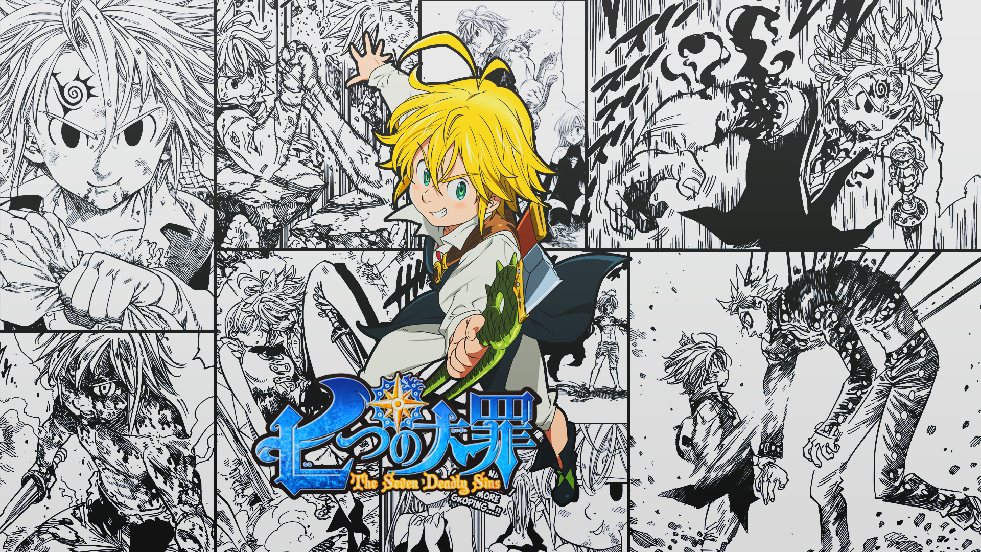 anime, the seven deadly sins, meliodas (the seven deadly sins) for android