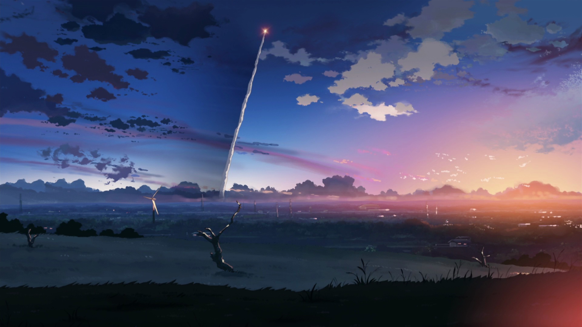 5 centimeters per second, anime wallpapers for tablet