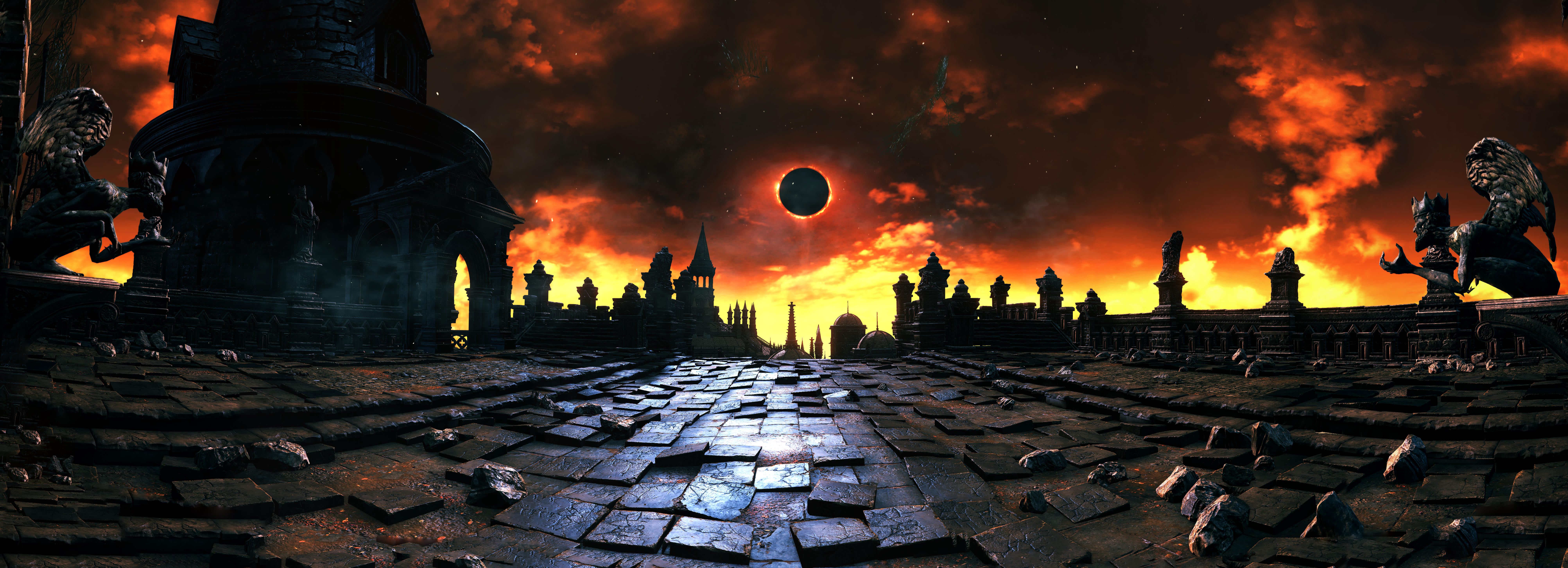 dark souls iii, eclipse, video game, dark souls