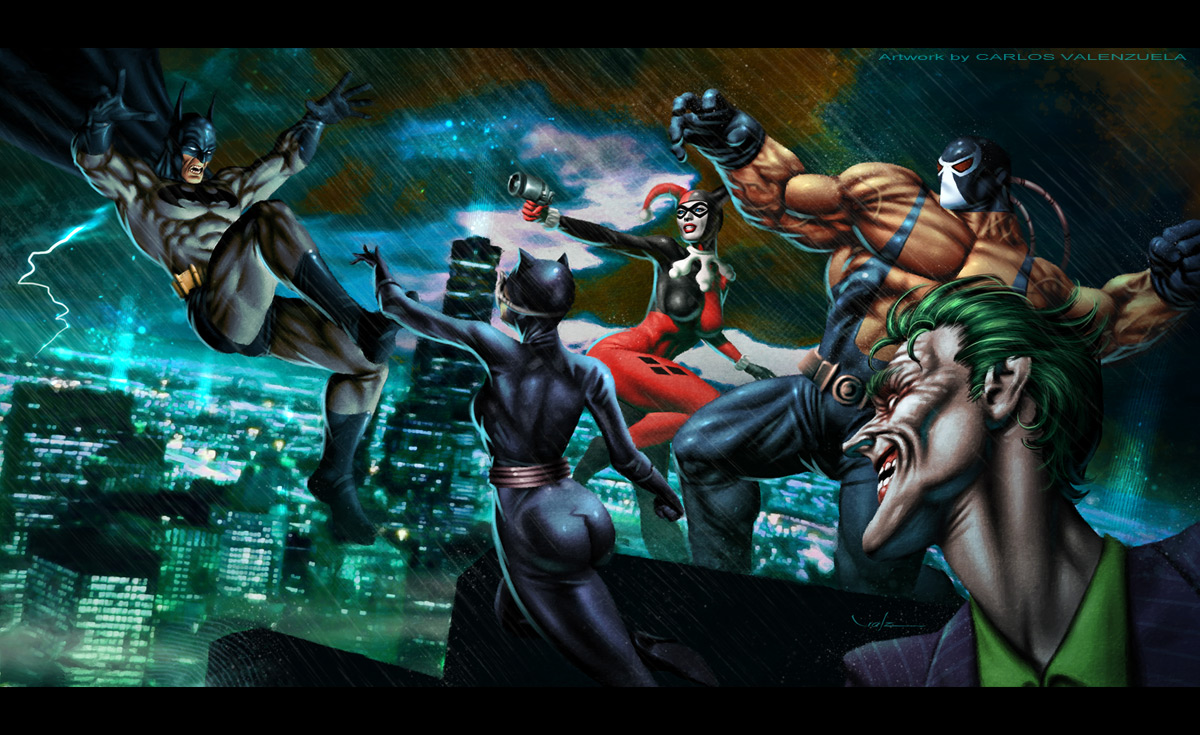 batman bane comic wallpaper