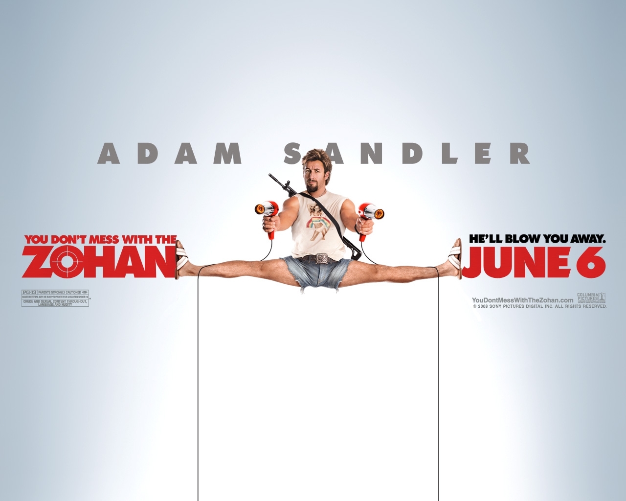 Download mobile wallpaper You Don't Mess With The Zohan, Adam Sandler, Actors, Cinema for free.