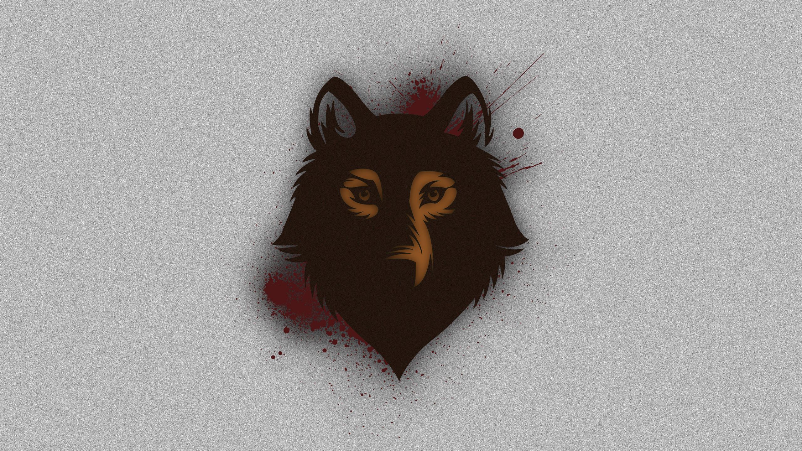 Free download wallpaper Muzzle, Spots, Wolf, Stains, Abstract, Background on your PC desktop