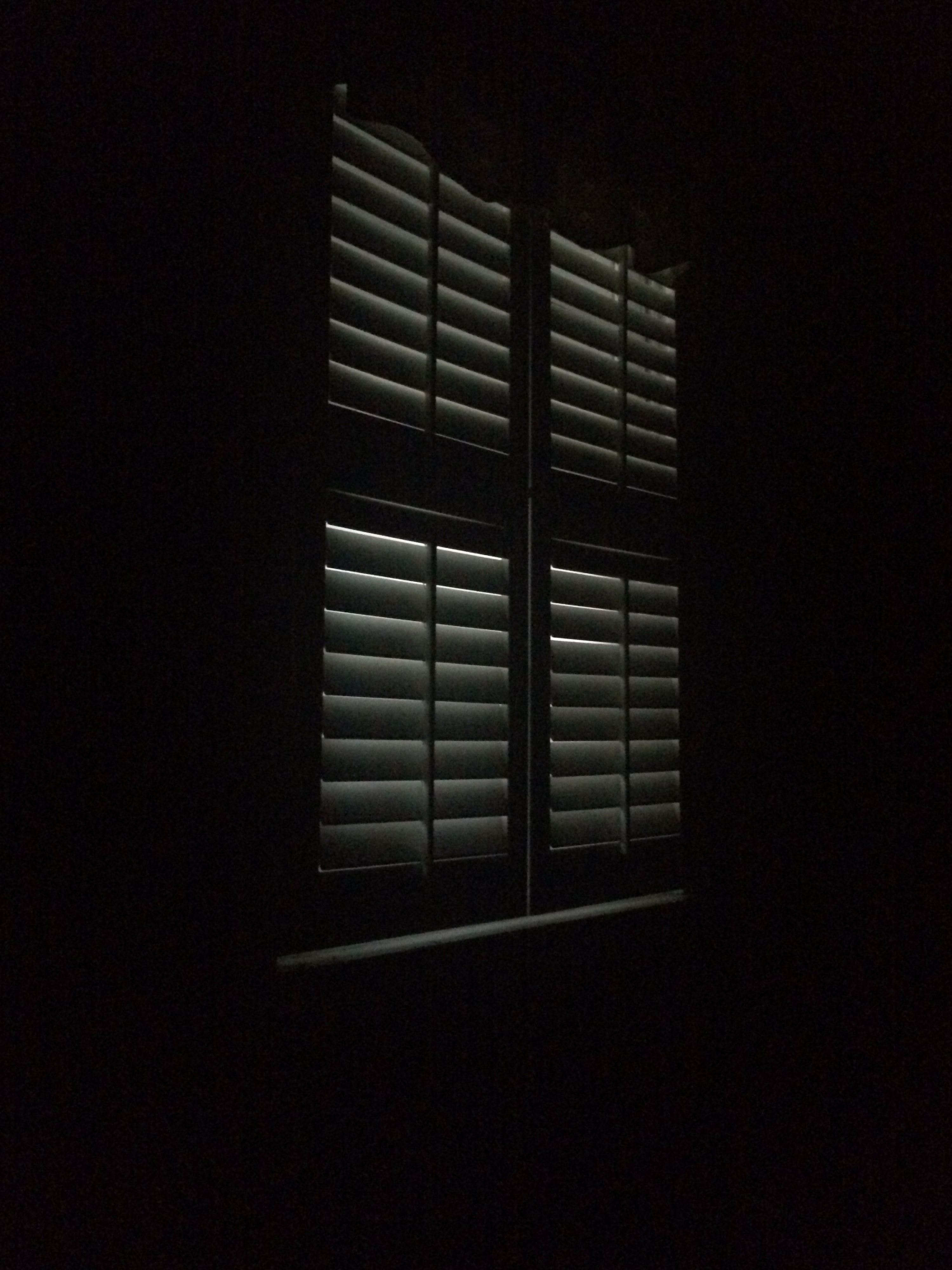 window, dark, black, jalousie