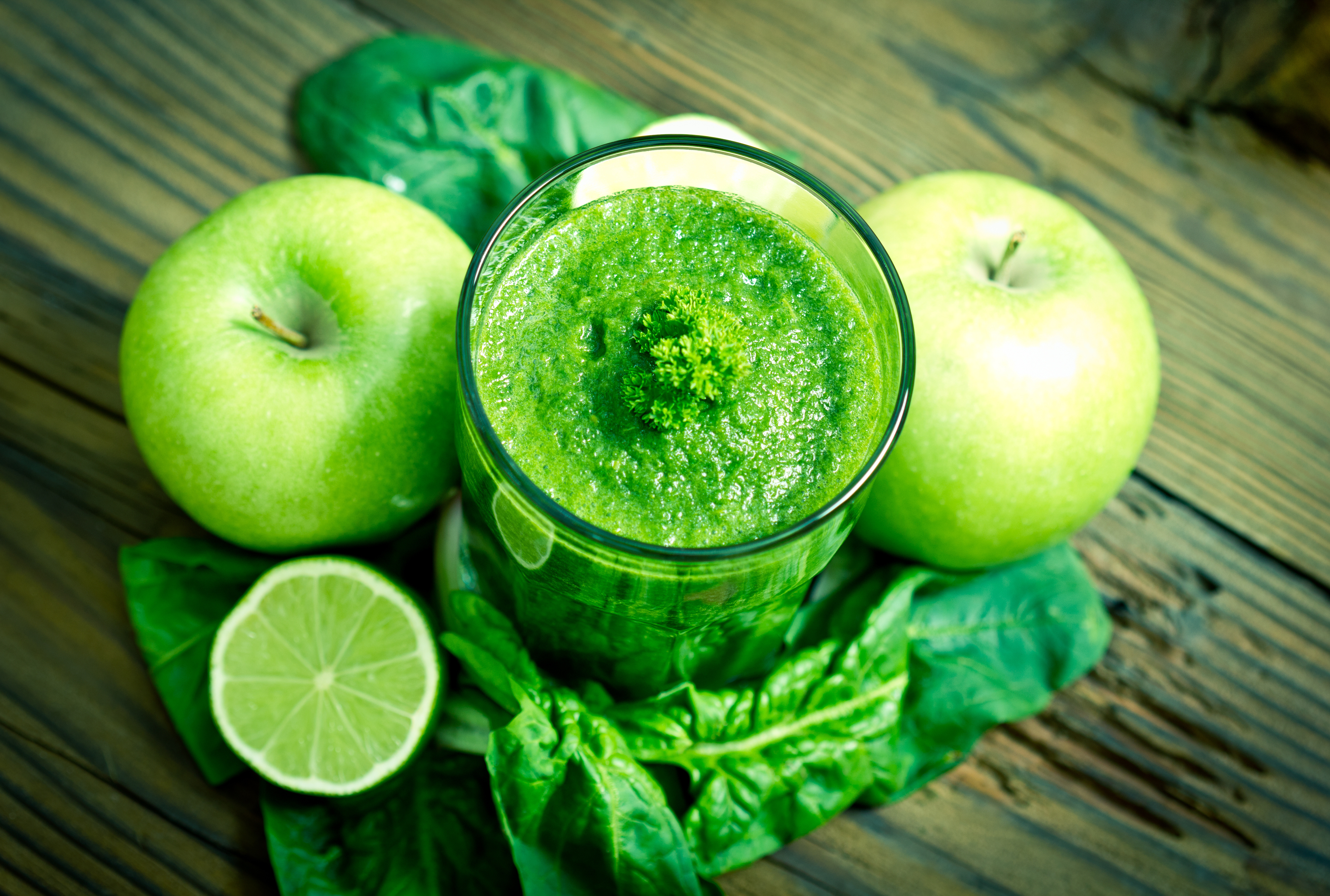 food, smoothie, apple, fruit, green, lime
