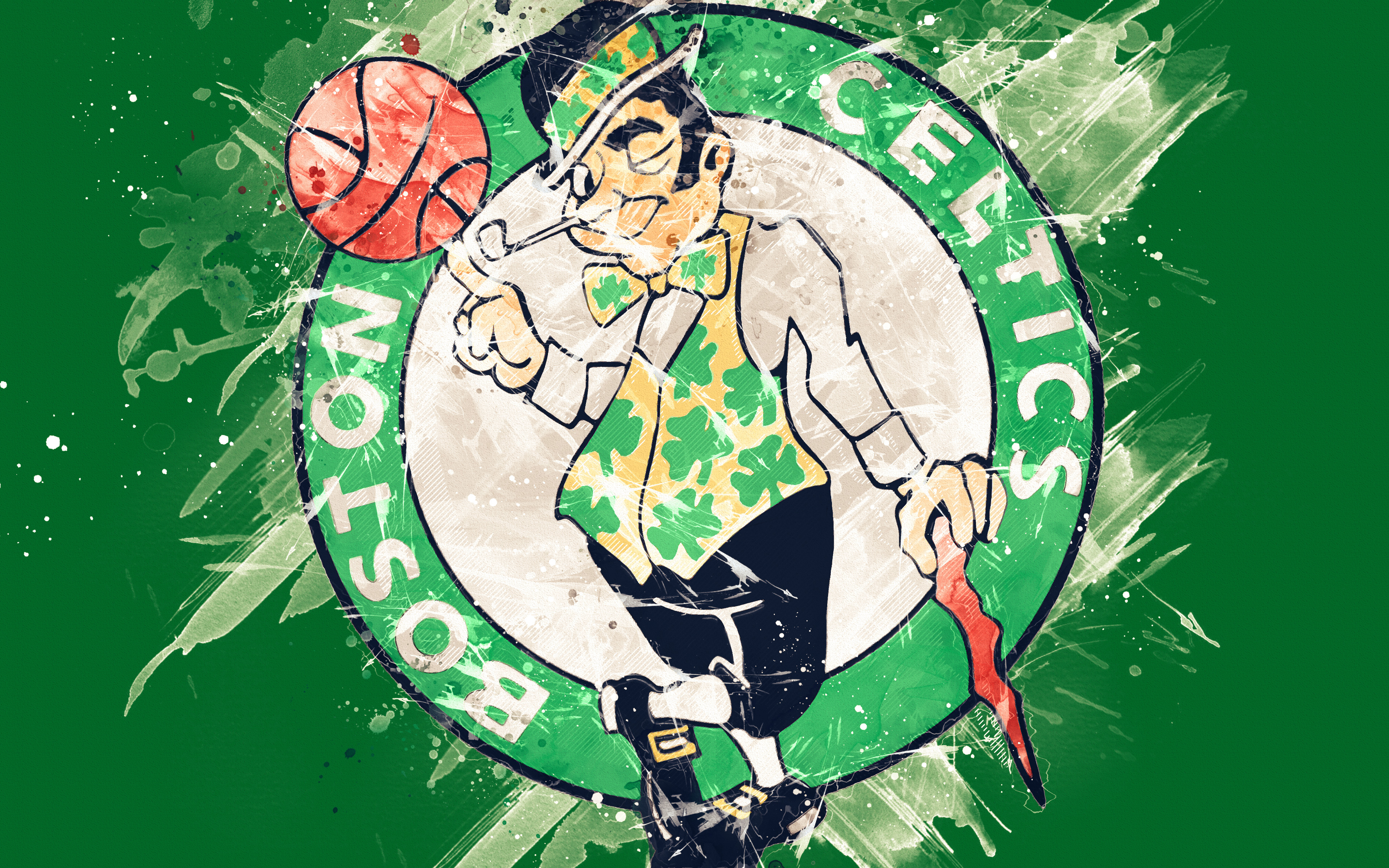 wallpaper celtics basketball