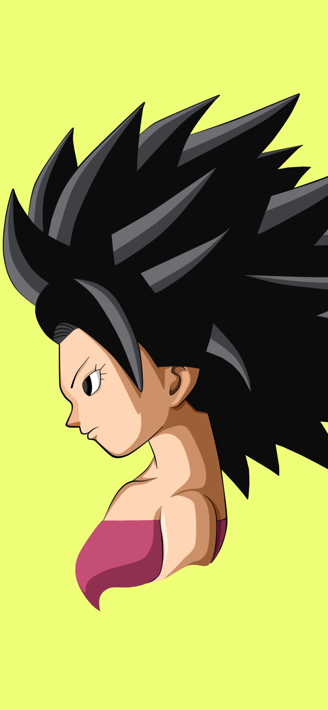 Dragon Ball Z Throwback Artwork Imagines Super Saiyan 2 Caulifla