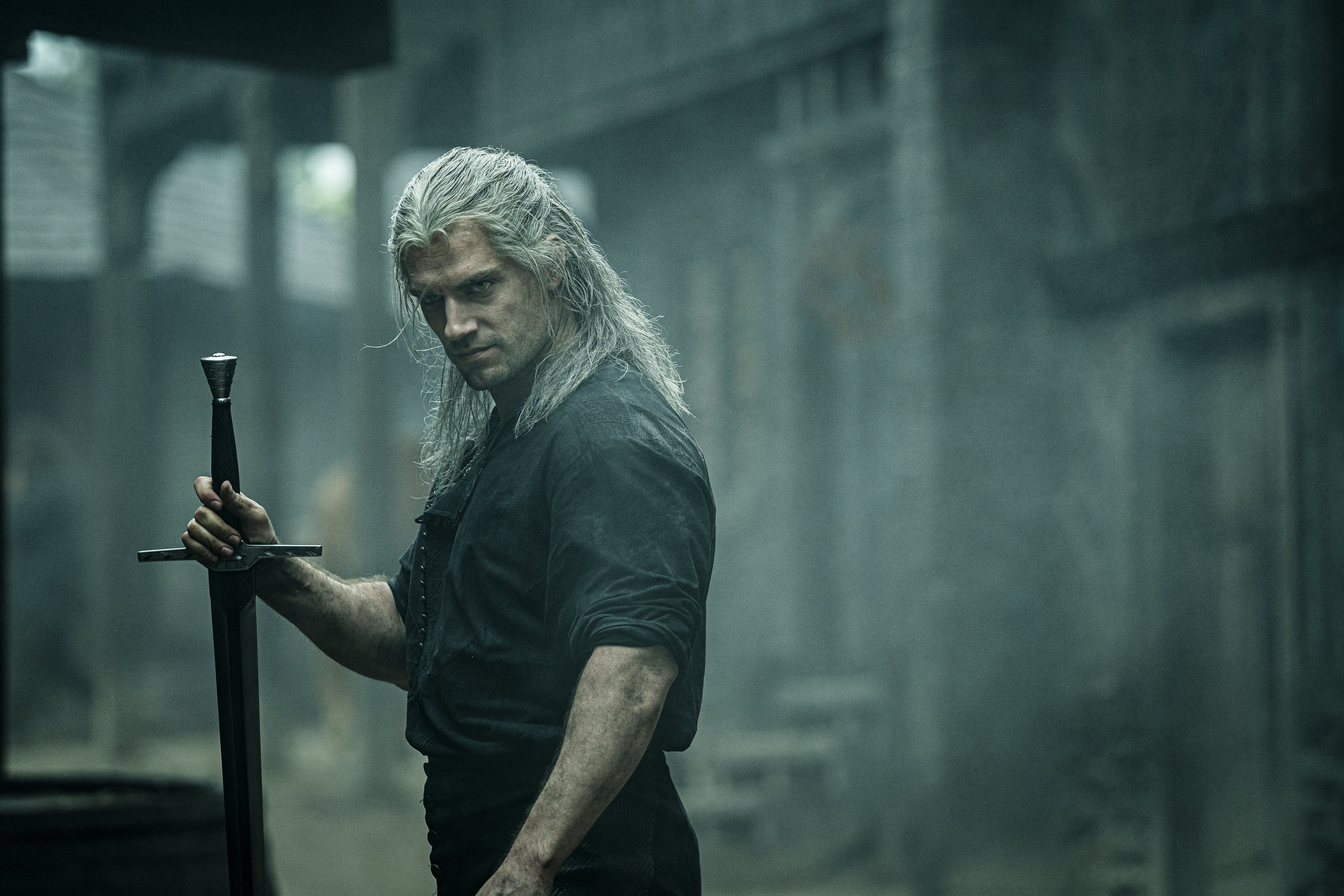 1920 x 1080 picture the witcher, henry cavill, tv show, geralt of rivia