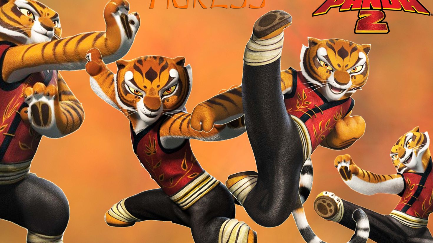 Kung fu panda tiger