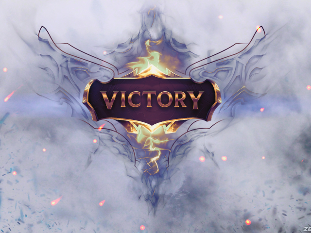 android video game, league of legends, victory
