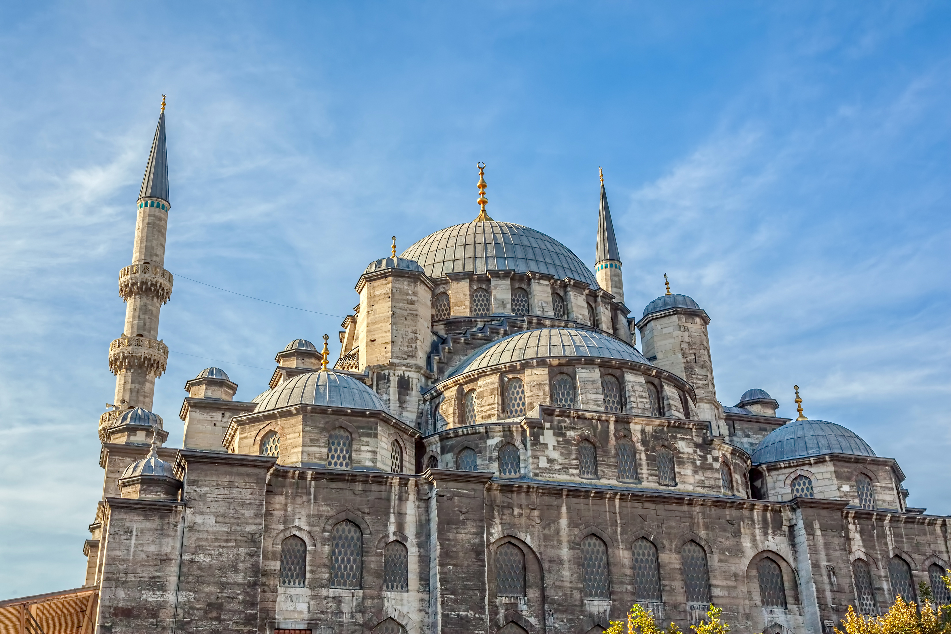 mosque, religious, architecture, dome, istanbul, tower, turkey, yeni mosque, mosques