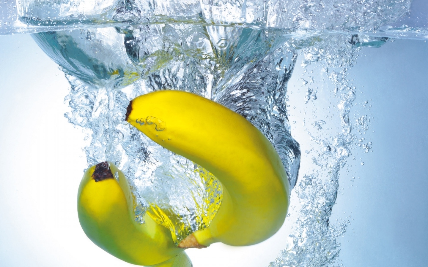 fruits, water, food, bananas download HD wallpaper