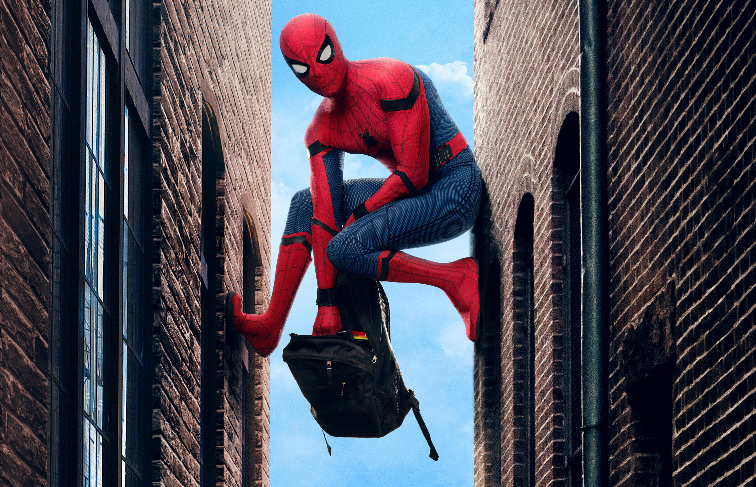 Download mobile wallpaper Spider Man, Movie, Peter Parker, Spider Man: Homecoming for free.