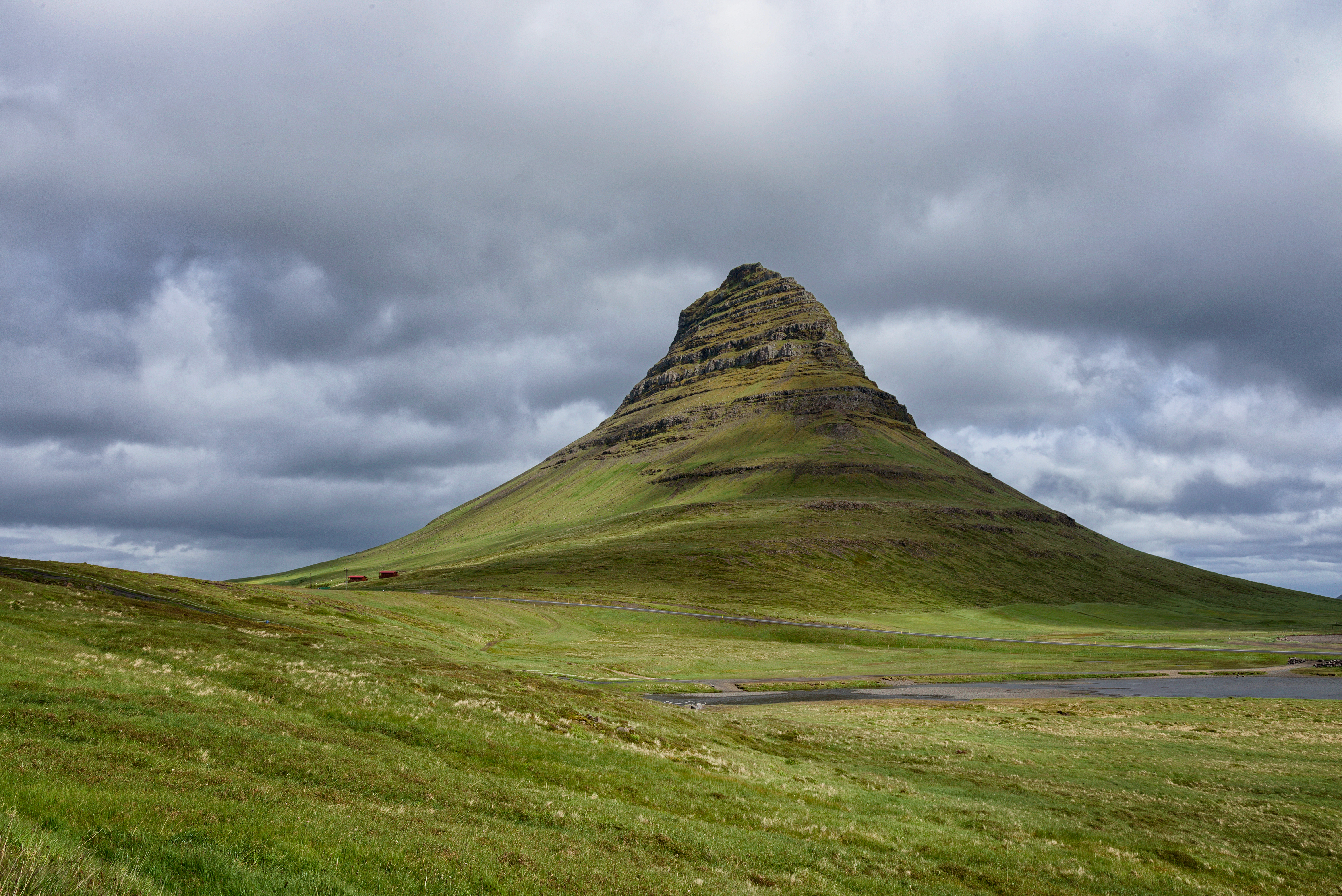 Download mobile wallpaper Top, Vertex, Iceland, Hill, Mountain, Landscape, Nature for free.