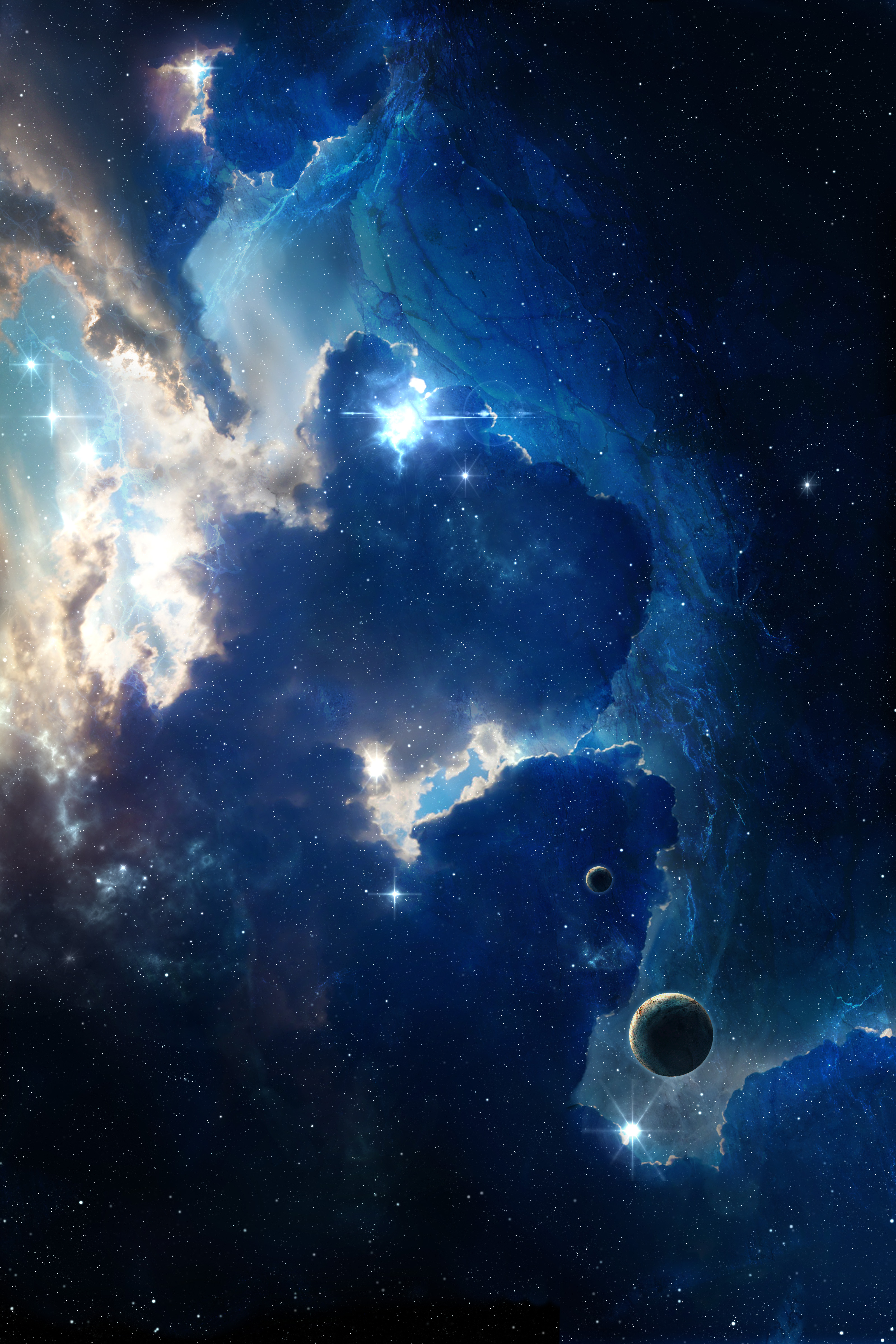 Free HD nebula, universe, shining, stars, galaxy