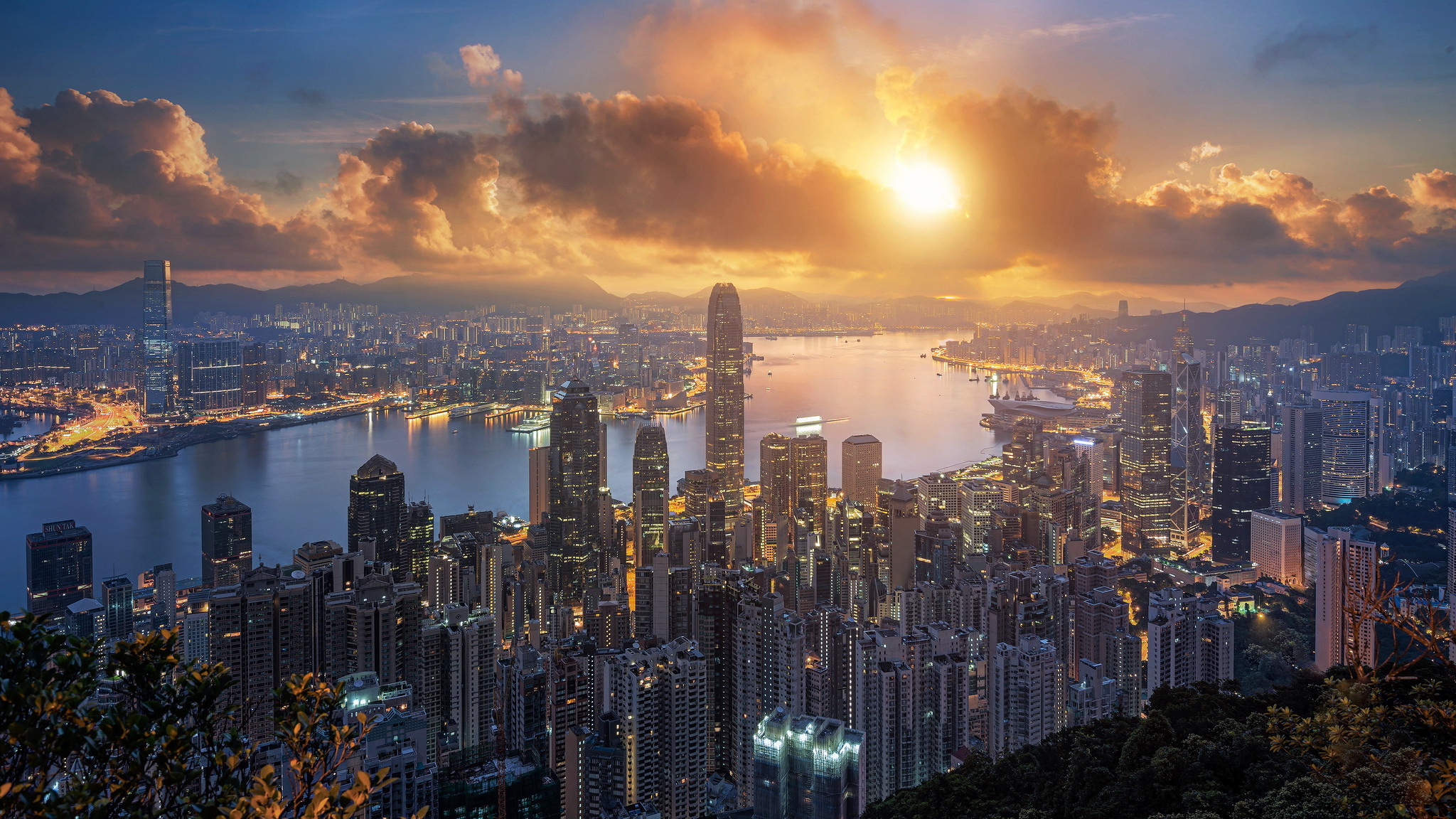 Небоскребы Гонг Конга