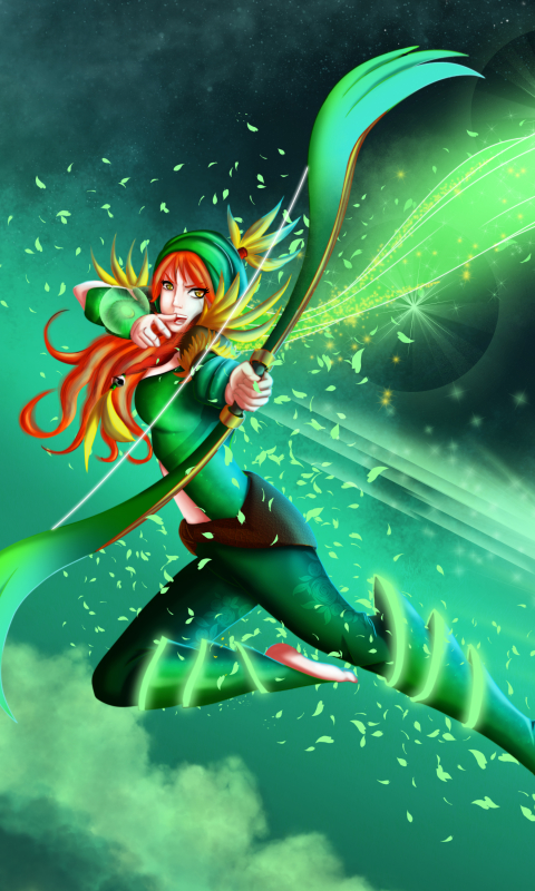 Windranger Ahegao - DOTA 2 Game Wallpapers Gallery