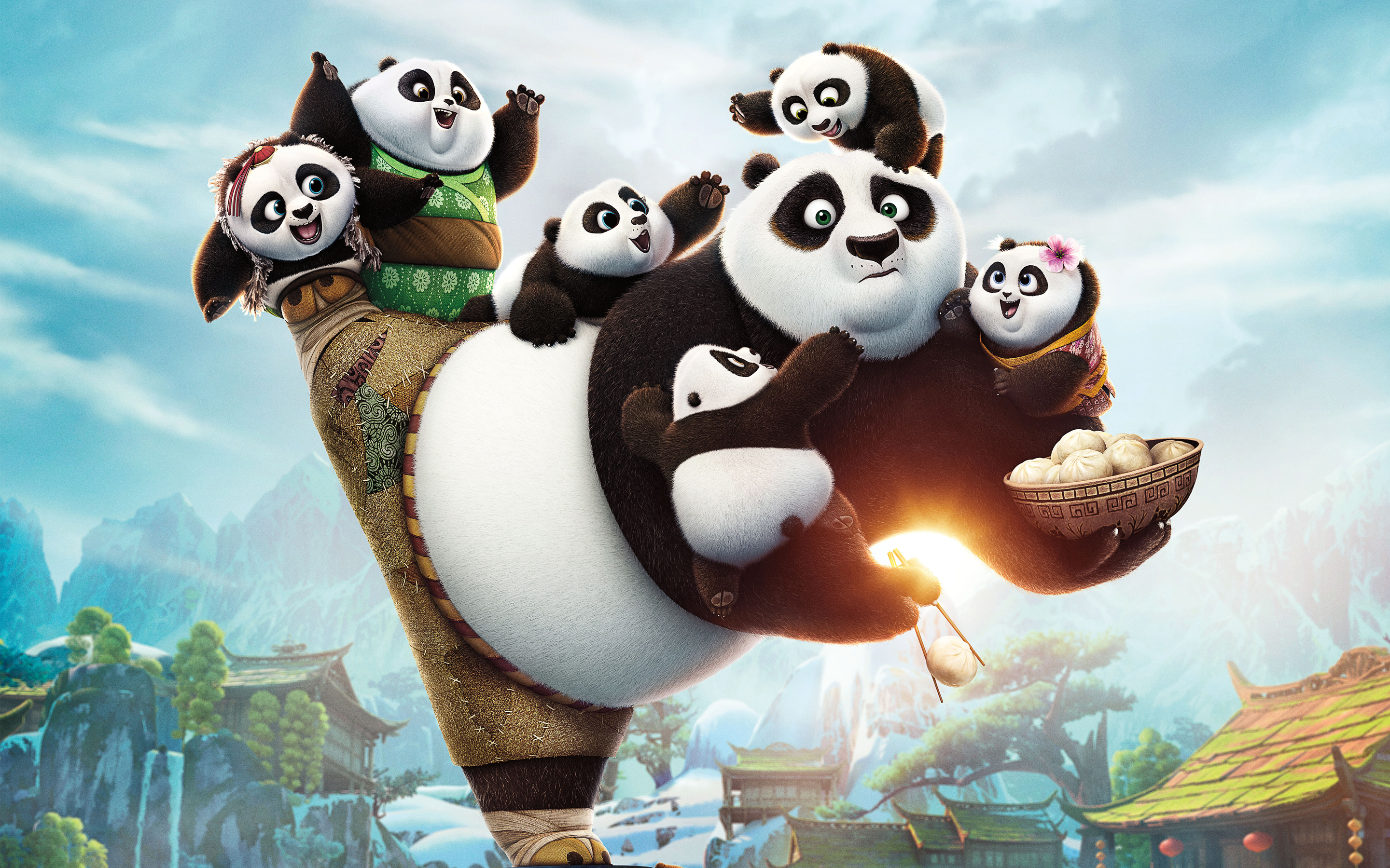 376261 baixar papel de parede kung fu panda, filme, kung fu panda 3, po (kung fu panda) - protetores de tela e imagens gratuitamente