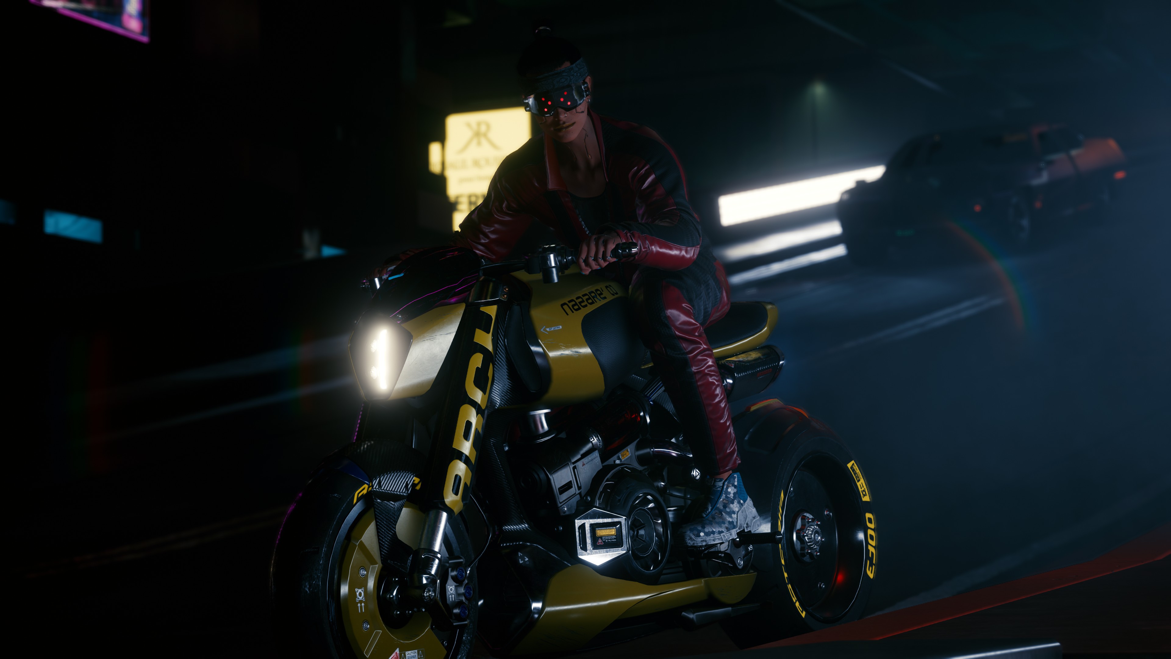 Wallpaper Motorcycle, Cyberpunk 2077, Cyberpunk for mobile and