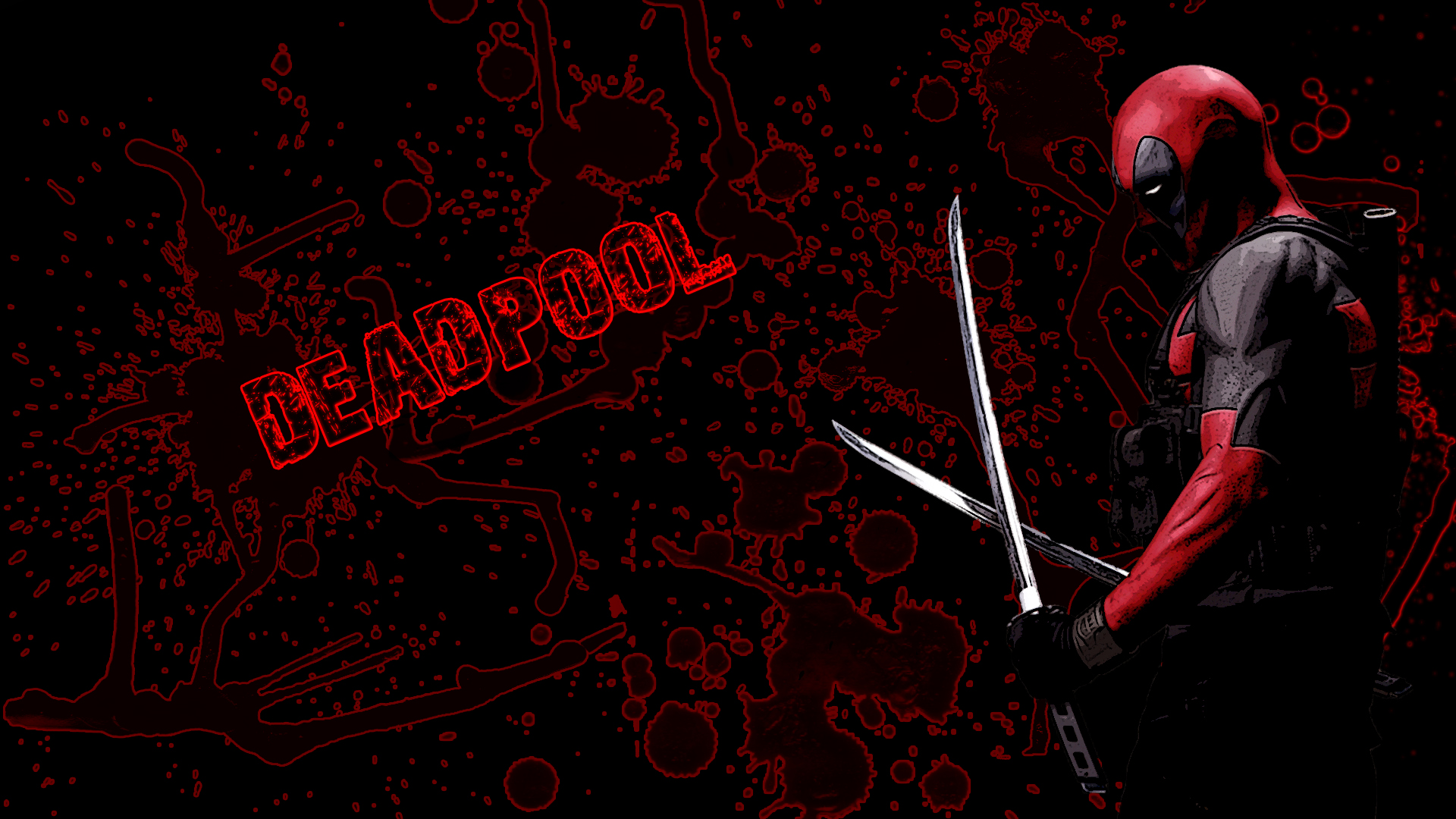 Download mobile wallpaper Deadpool, Sword, Comics, Merc With A Mouth for free.