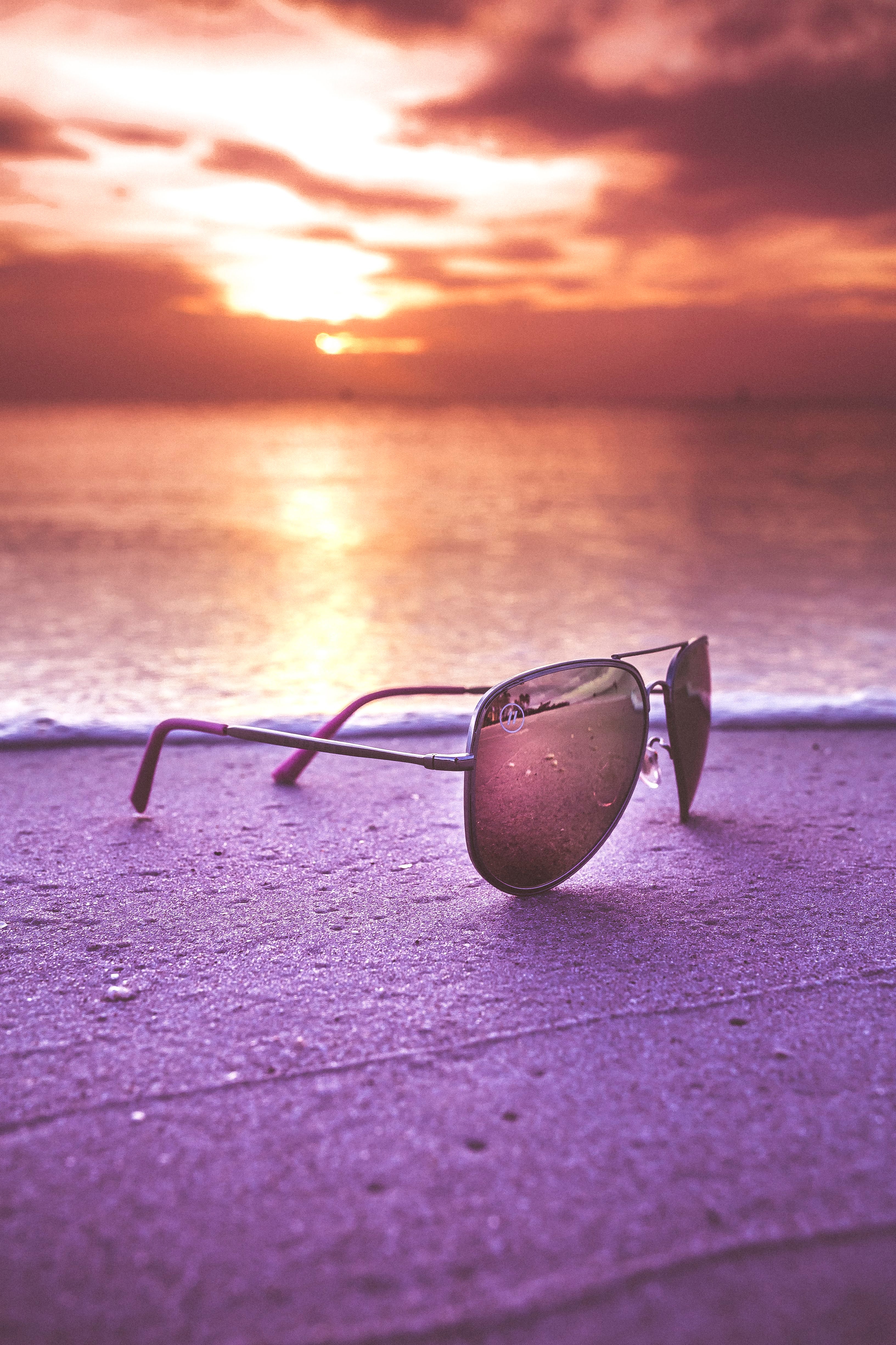 115765 Hintergrundbild herunterladen sunset, sea, verschiedenes, sonstige, brille, sonnenbrille, sonnenbrillen - Bildschirmschoner und Bilder kostenlos