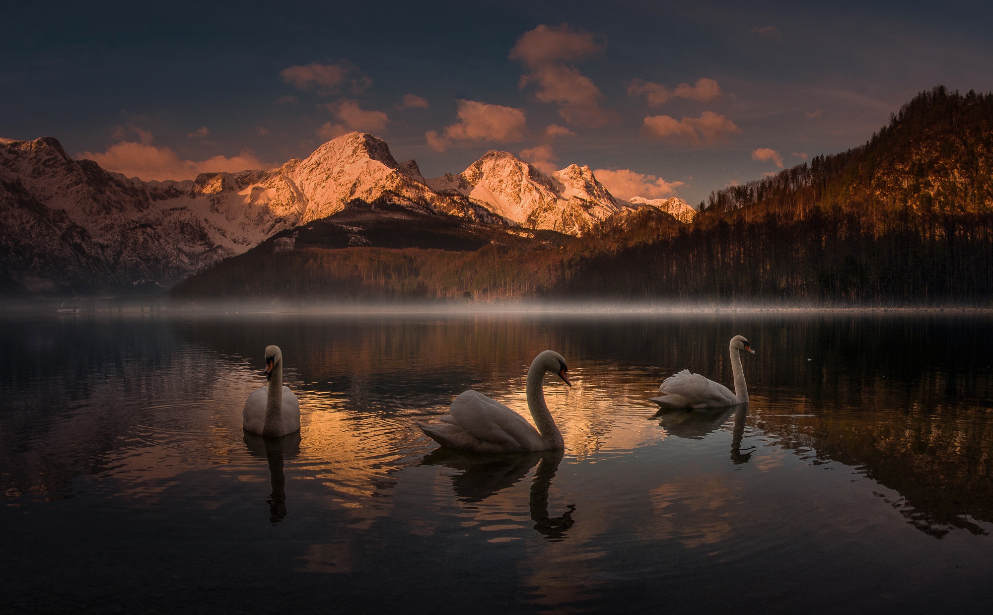 Озеро Альмзе Австрия